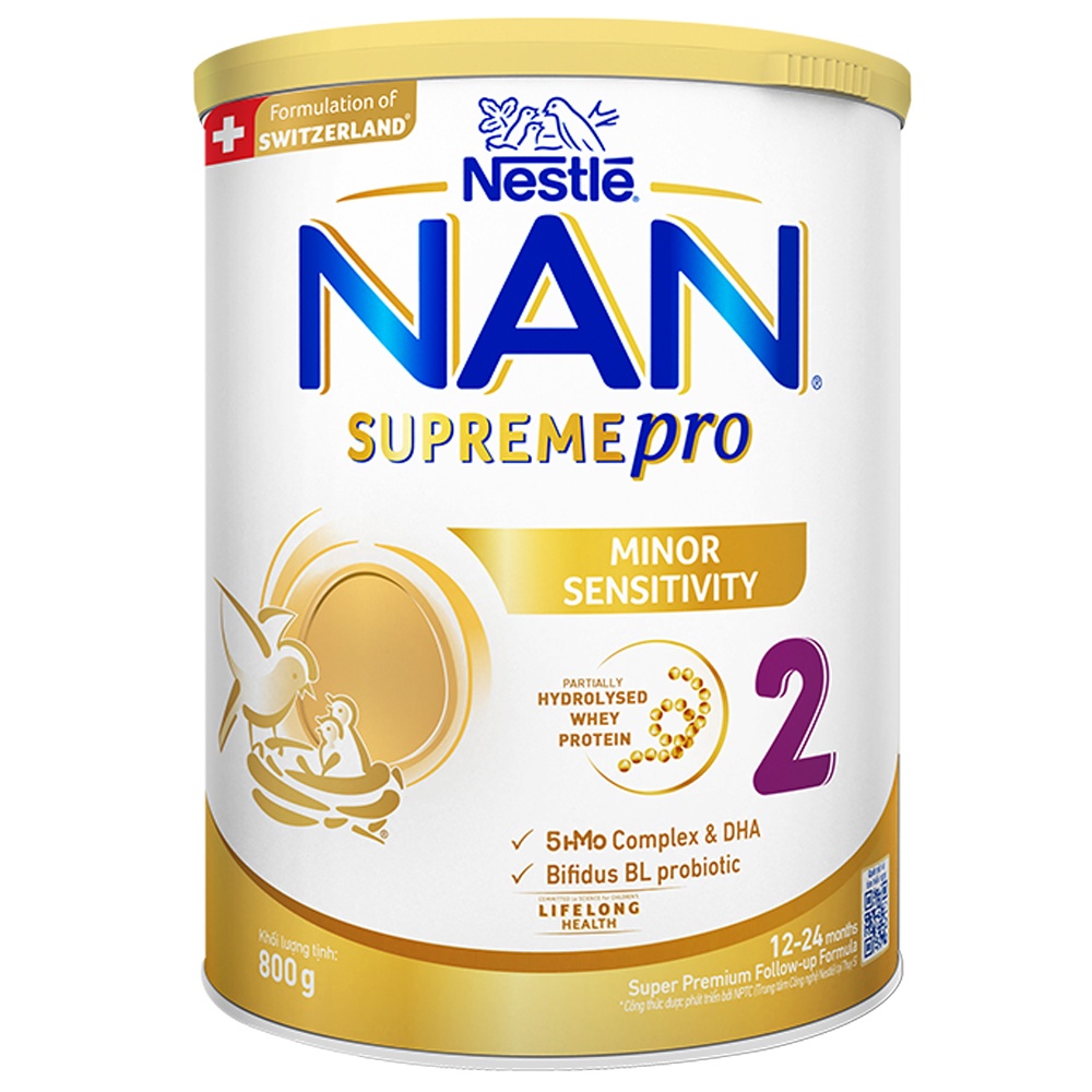 Sữa Nan Supreme Pro 2 800g hình 1