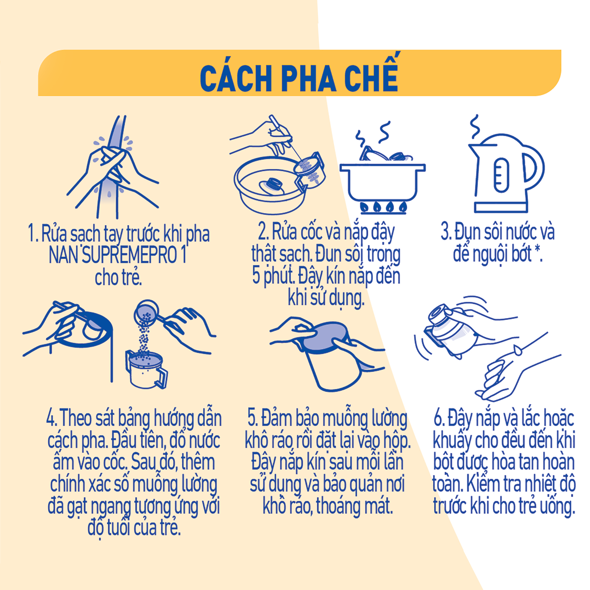 Sữa Nan Supreme 1 400g cho bé 0-6M hình 6