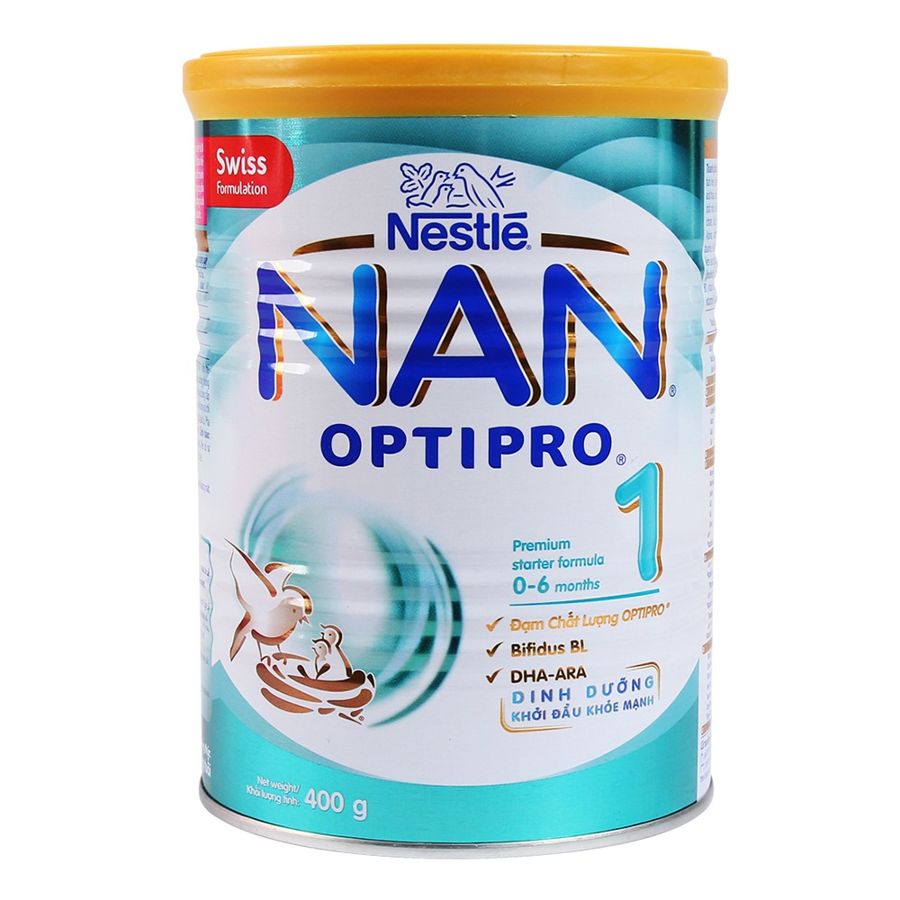 Sữa bột Nan Pro 1 400g (0 - 6 tháng) hình 1