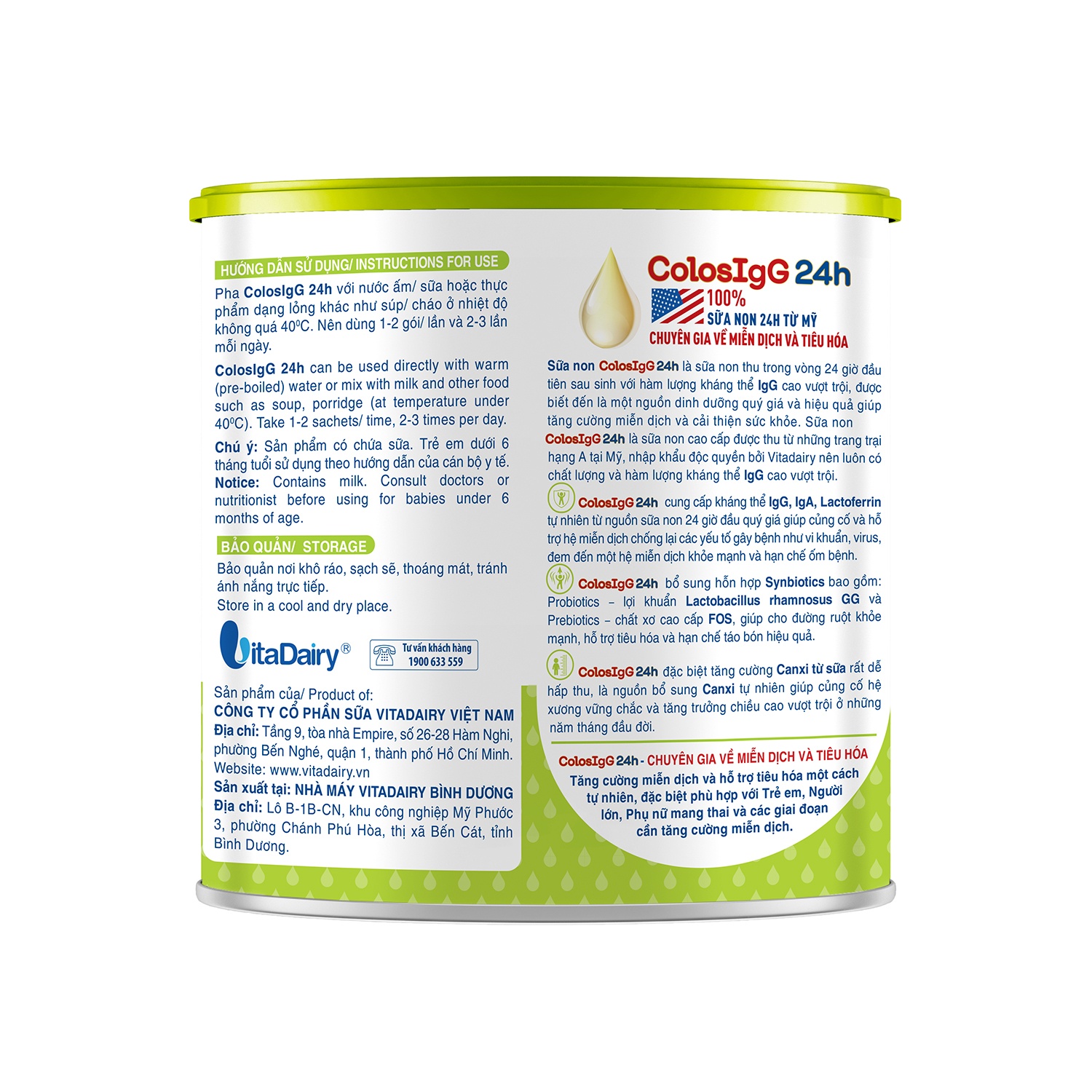 Sữa non ColosIgG 24h hình 2