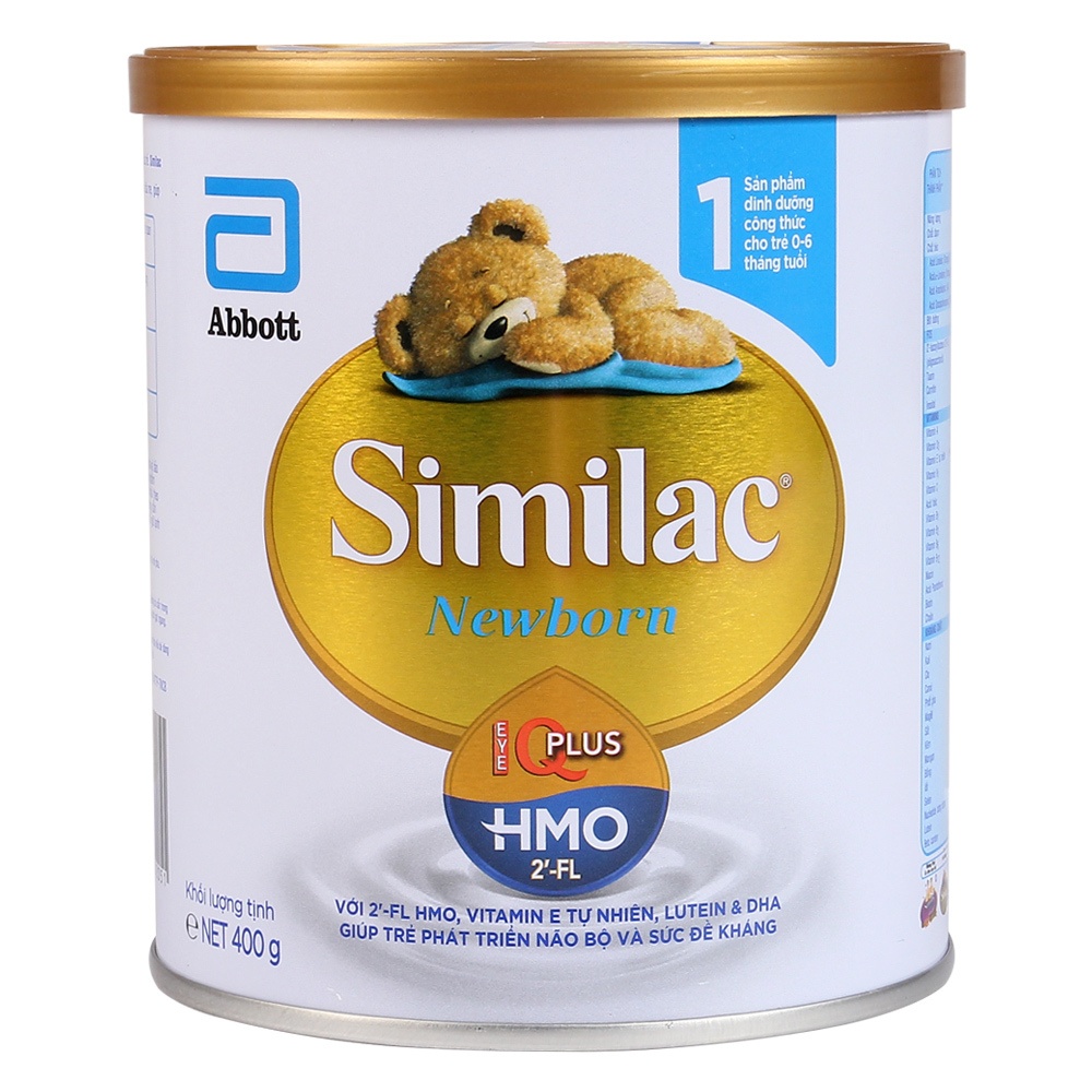 Sữa Similac Newborn 1 400g cho trẻ 0 -6 tháng Sữa Similac số 1 Newborn 400g (0 - 6 tháng) hình 1
