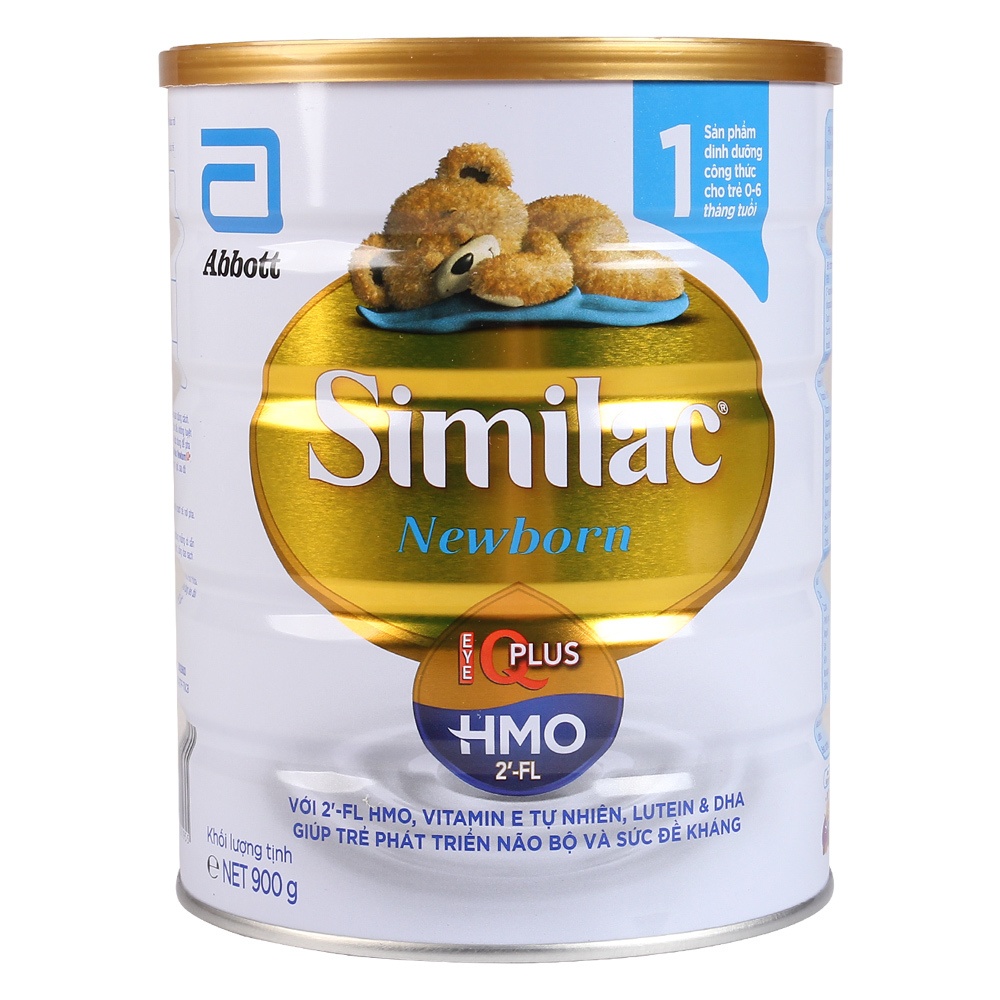 Sữa Similac số 1 cho trẻ sơ sinh (0 - 6 tháng) 900g Sữa Similac số 1 Newborn HMO 900g (0 - 6 tháng) hình 1