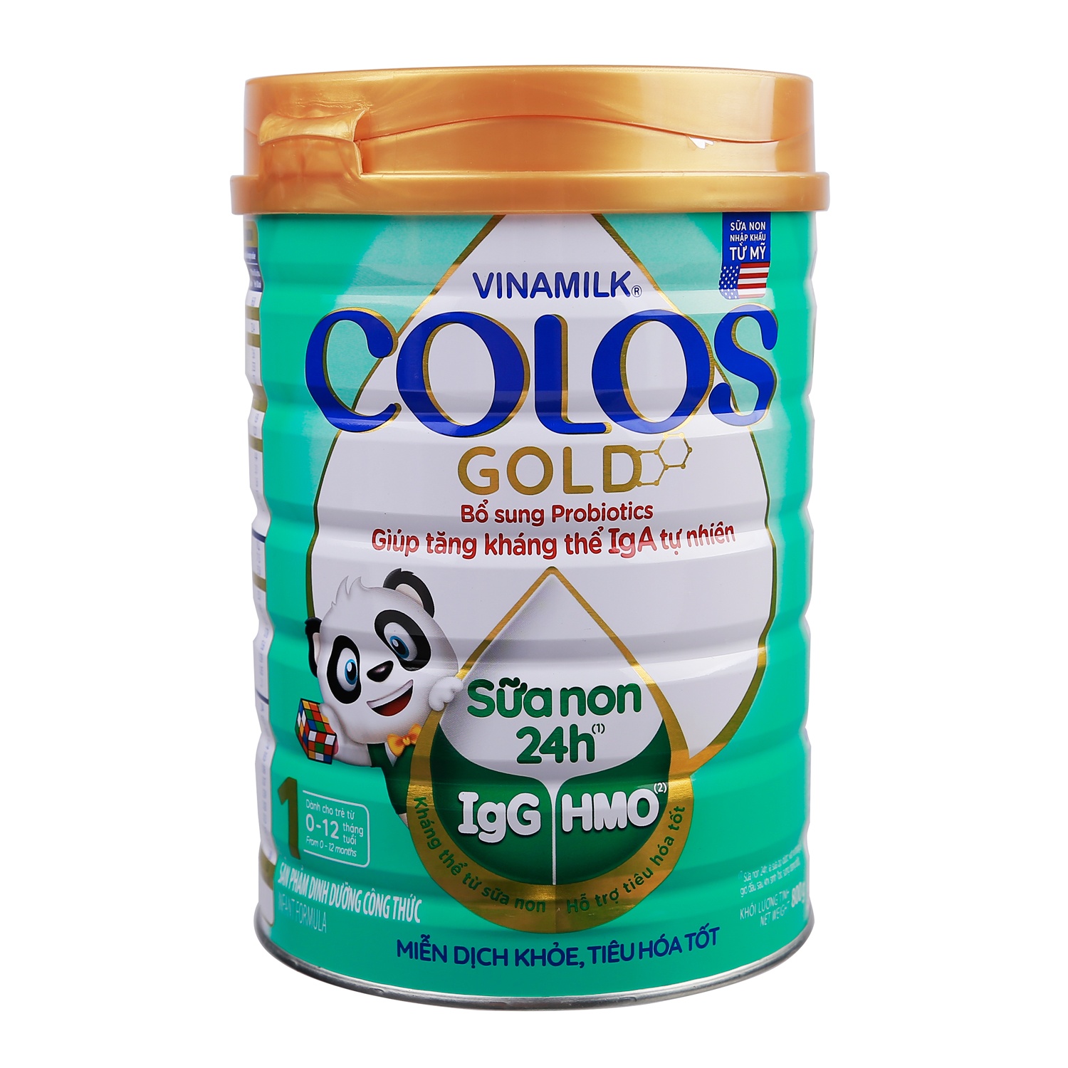 Sữa bột Vinamilk ColosGold số 1 800g cho bé từ 0-1 tuổi hình 1