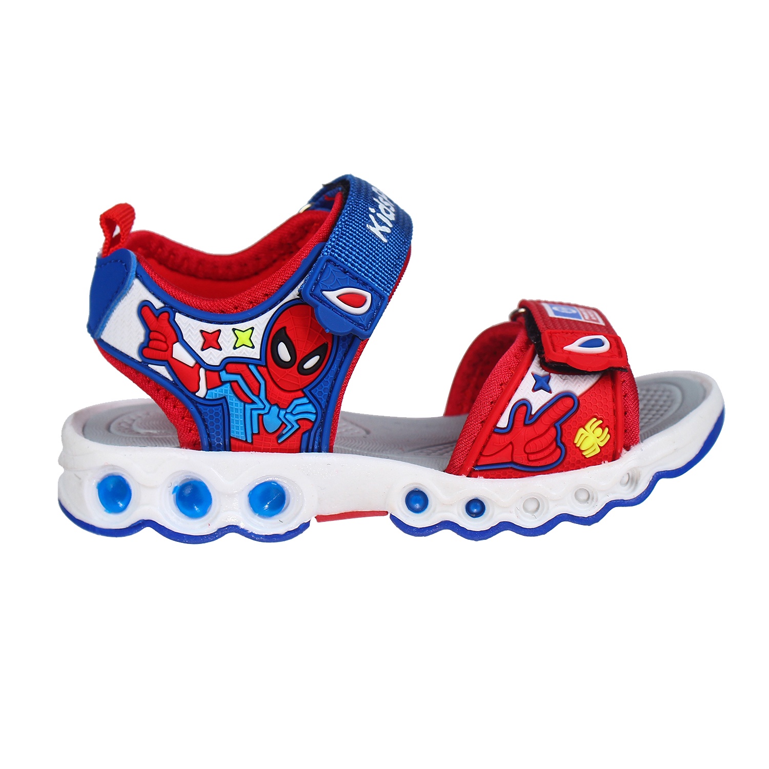 Dép sandal thời trang cho bé KidsPlaza Light Spiderman M006 hình 4