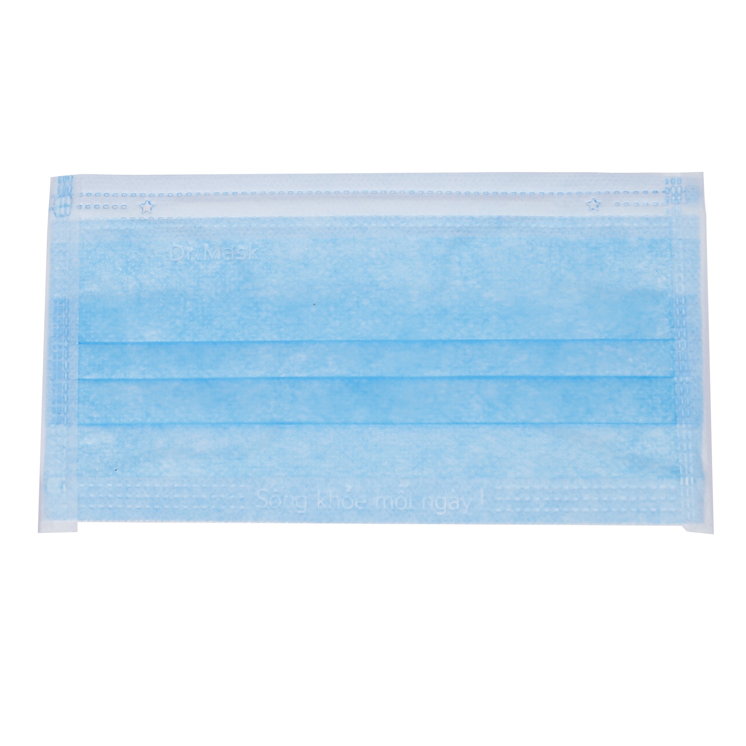 Khẩu trang y tế 3 lớp Dr Mask (10c/hộp) 17.6x19.5cm hình 2