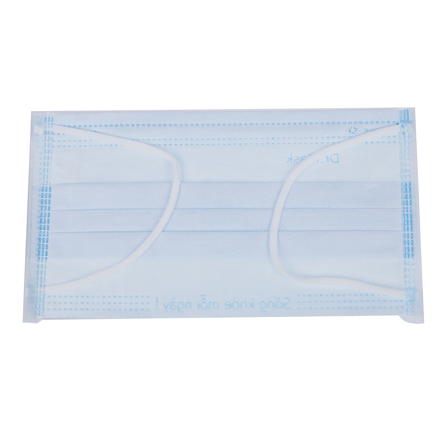 Khẩu trang y tế 3 lớp Dr Mask (10c/hộp) 17.6x19.5cm hình 3