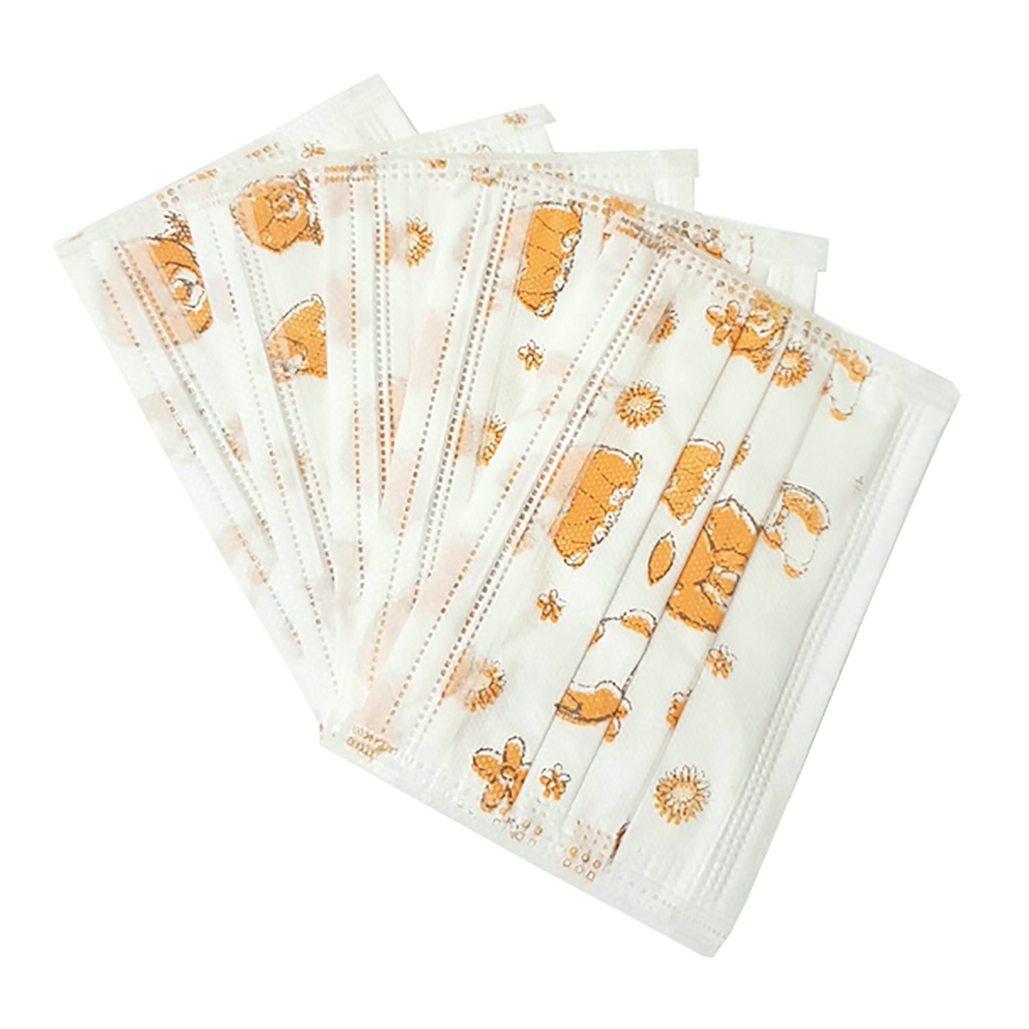 Khẩu trang y tế cho bé 3 lớp Dr Mask (20c/hộp) 14.6 x 9cm hình 2