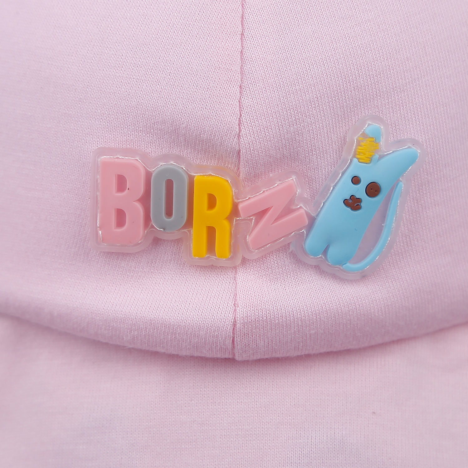 Mũ lưỡi trai đính chữ Born PK21-04 size 46 (0-12M) hình 3