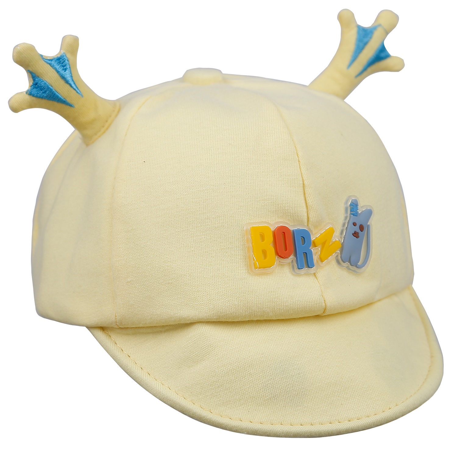 Mũ lưỡi trai đính chữ Born PK21-04 size 46 (0-12M) hình 2