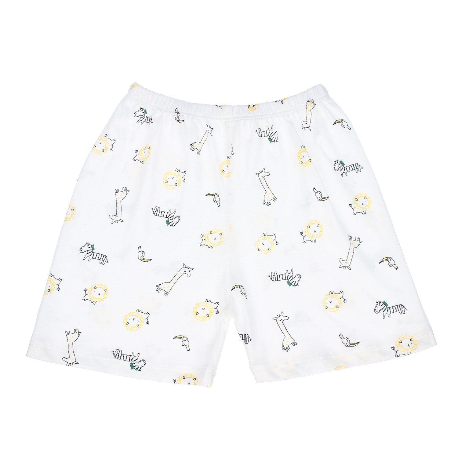 Bộ quần áo ba lỗ bé trai  Kidsplaza kẻ in hình thú cưng M21H hình 3