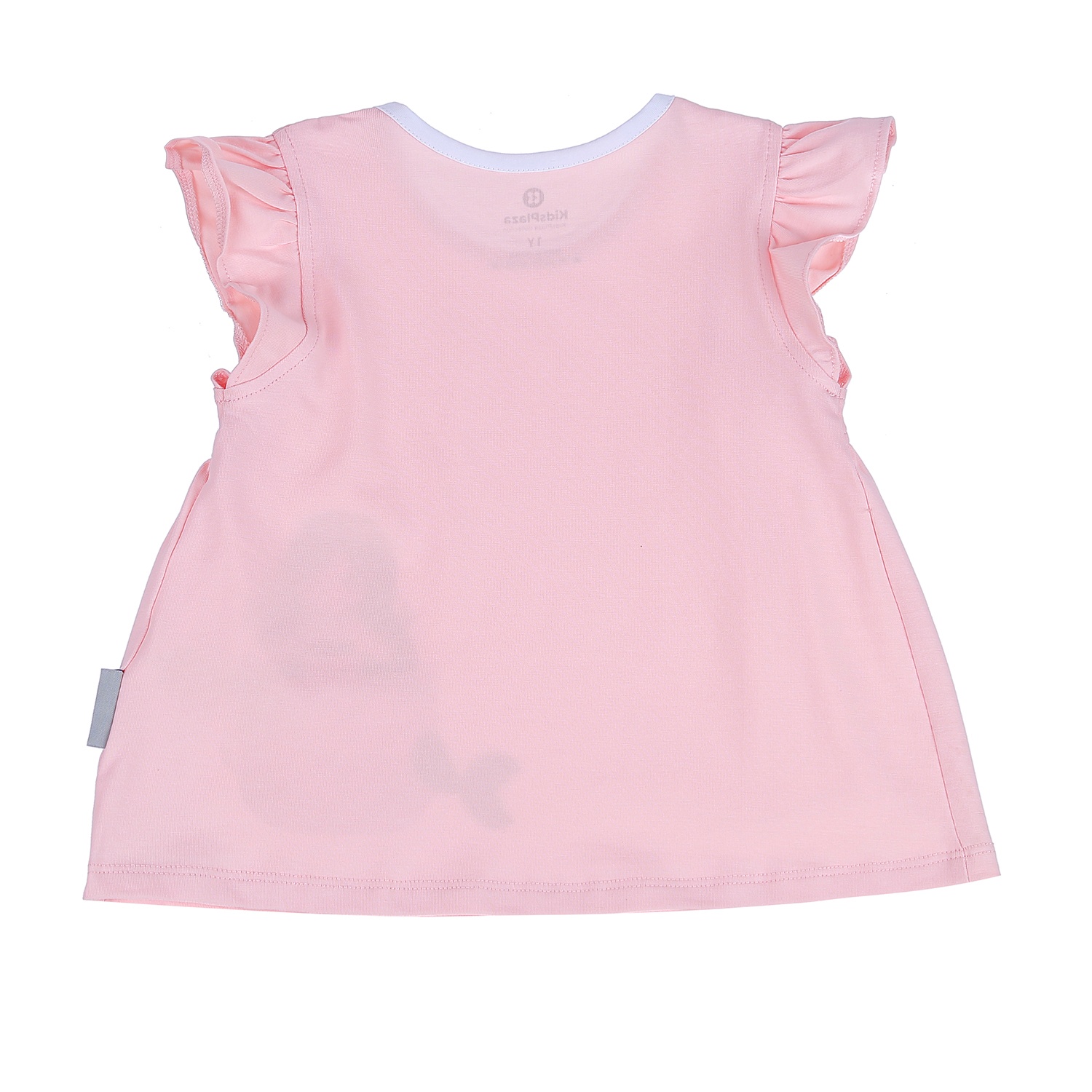 Bộ quần áo cộc tay bé gái có túi in hình Nàng Tiên Cá KidsPlaza BH21H (Cam) hình 5