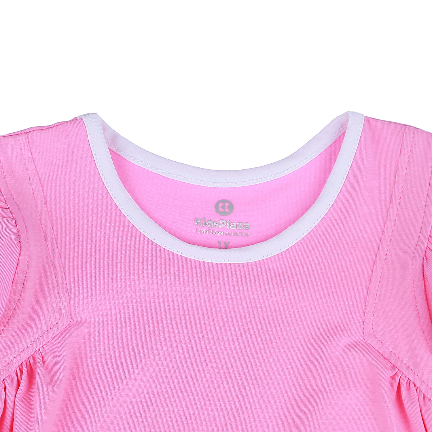 Bộ quần áo cộc tay bé gái có túi in hình Nàng Tiên Cá KidsPlaza BH21H (Hồng) hình 3