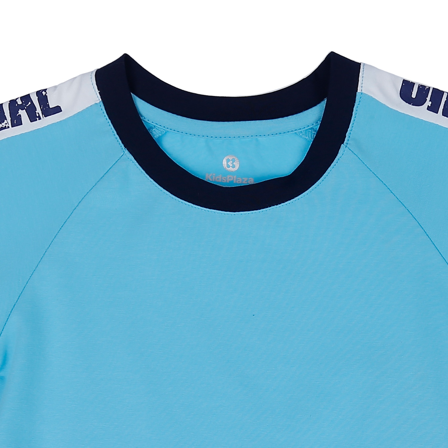 Bộ quần áo cộc tay bé trai KidsPlaza có túi in hình chữ số 86 TT21H (Xanh Dương) hình 3