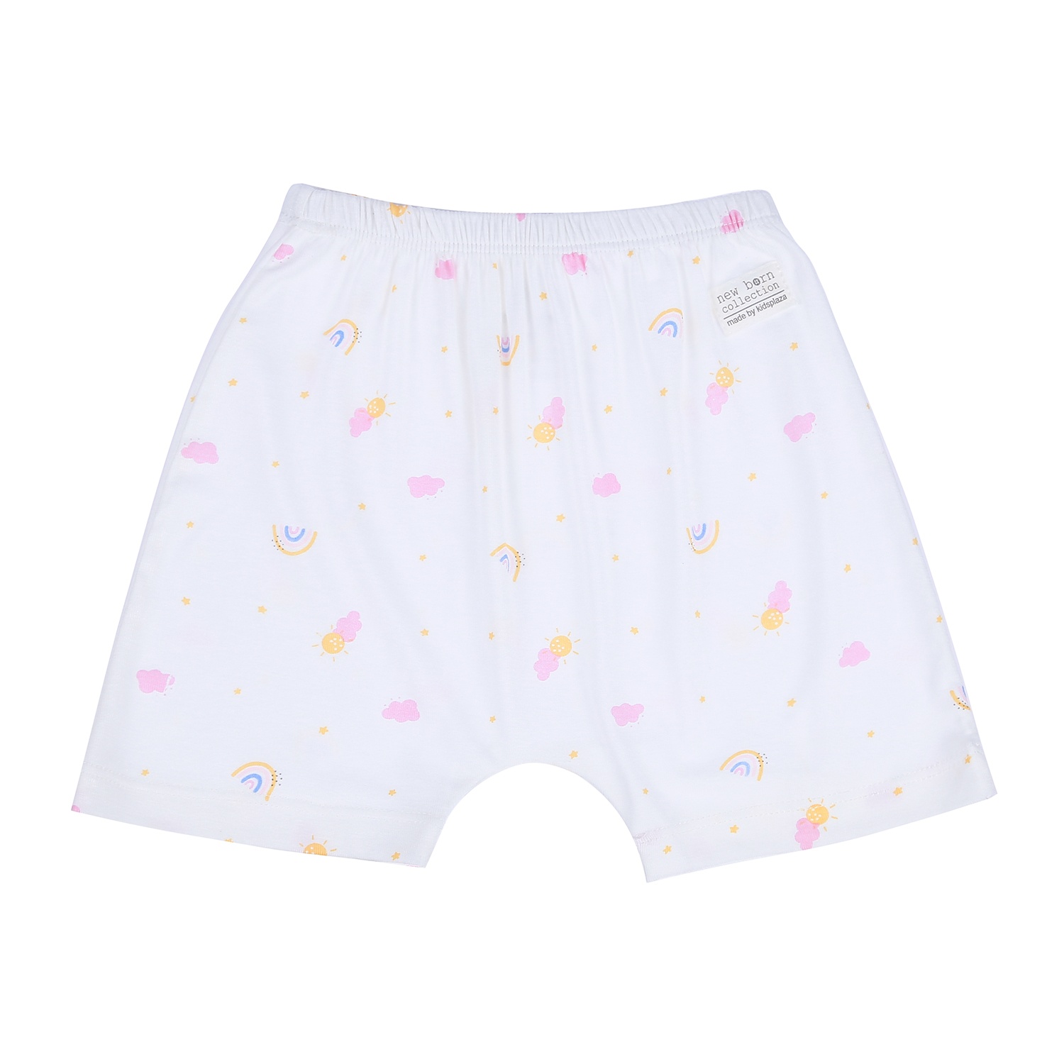 Bộ quần áo cộc tay cài vai Otis KidsPlaza in hình mây ND21H (Trắng Vàng) hình 5