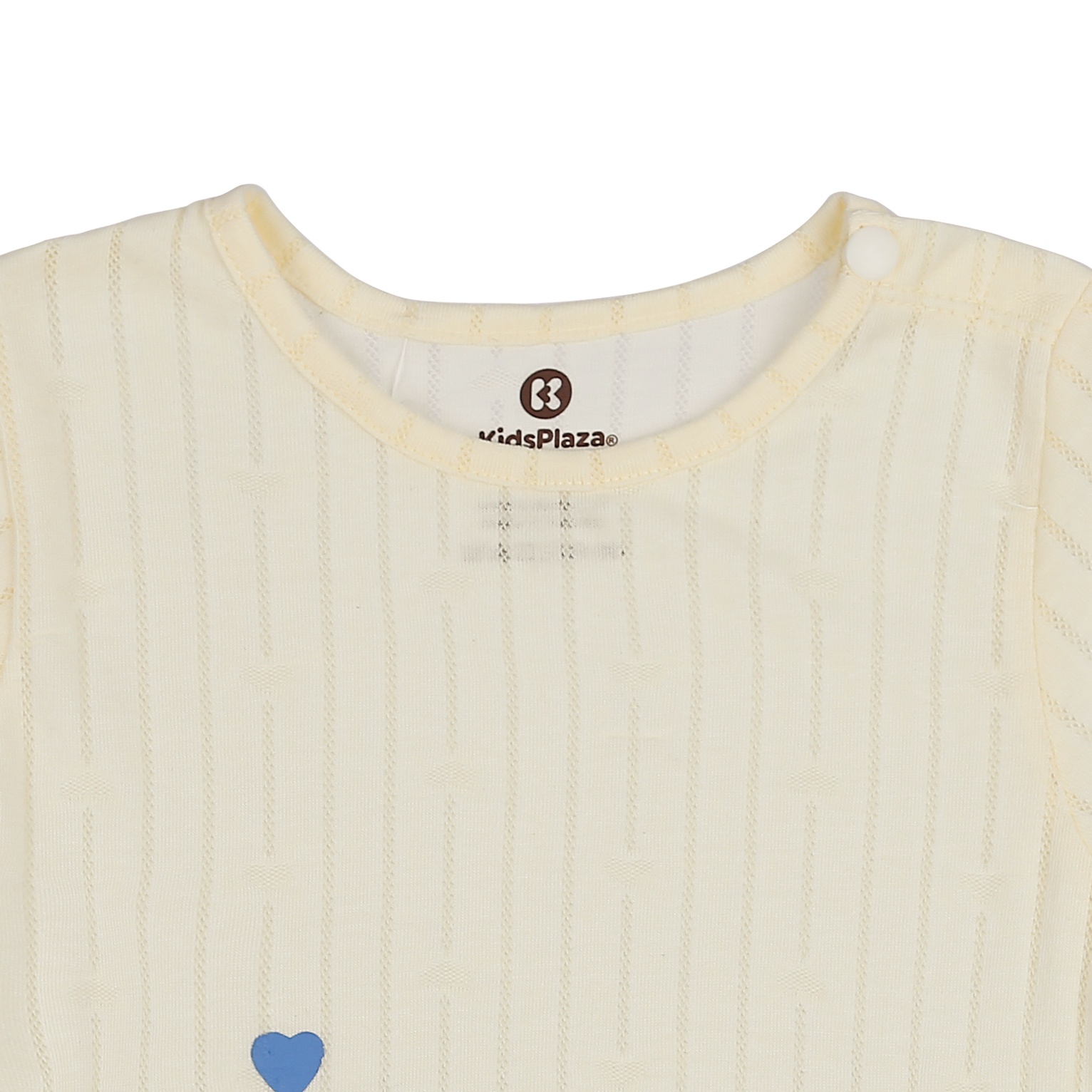 Bộ quần áo cộc tay KidsPlaza cài vai in hình in Voi HN21H (Vàng) hình 3