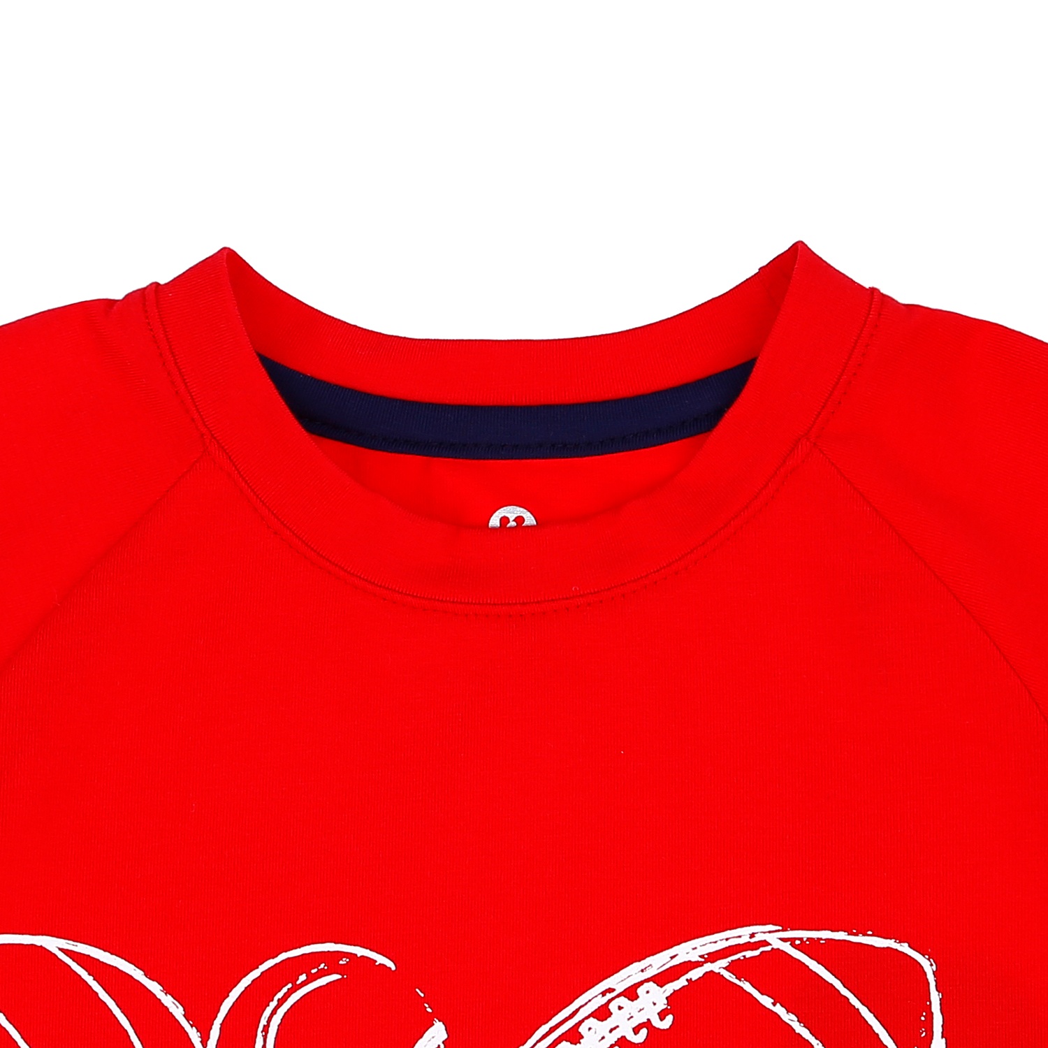 Bộ quần áo cộc tay thời trang bé trai KidsPlaza họa tiết SPORT TT21H (Đỏ) hình 2