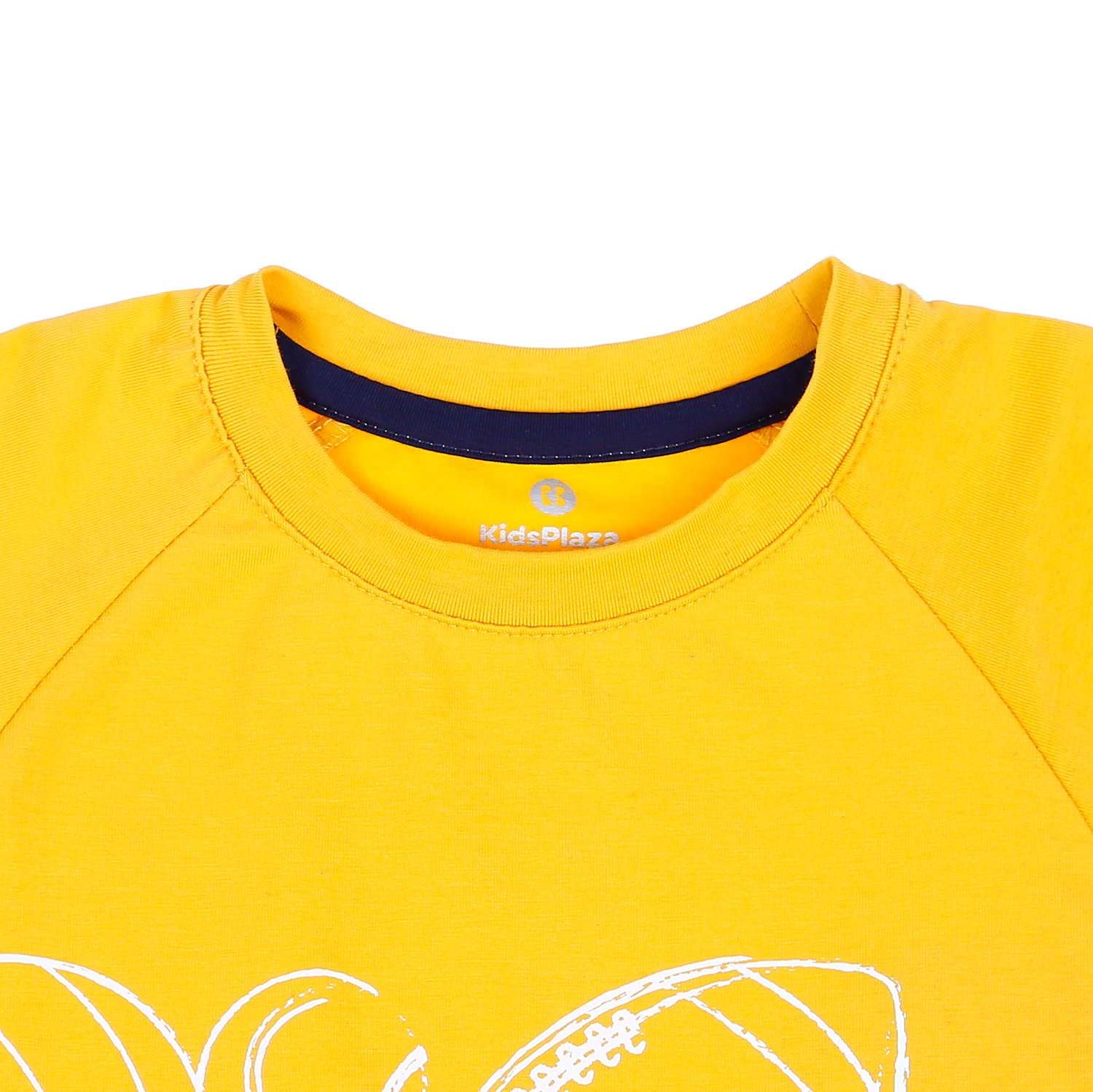 Bộ quần áo cộc tay thời trang bé trai KidsPlaza họa tiết SPORT TT21H (Vàng) hình 2
