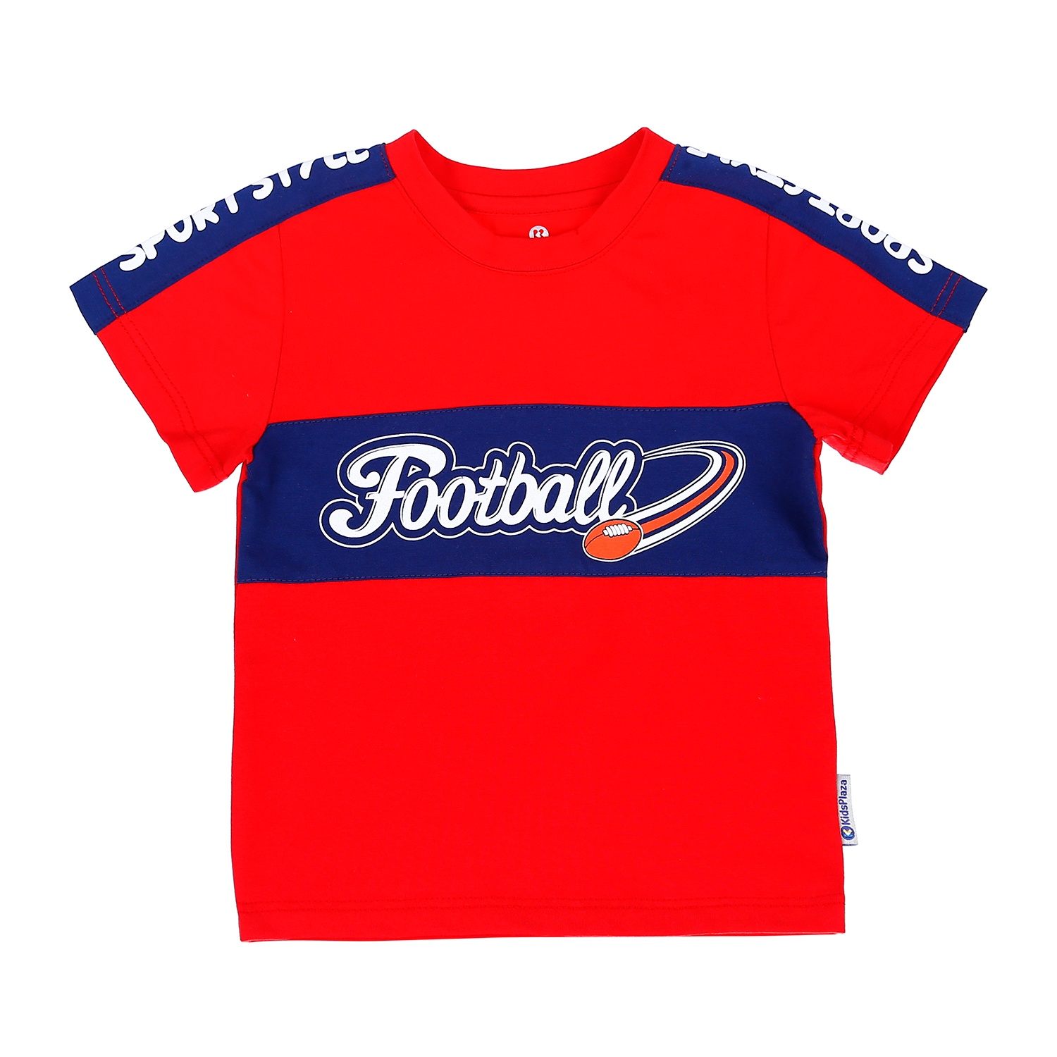 Bộ quần áo cộc tay thời trang bé trai KidsPlaza in họa tiết Football TT21H (Đỏ) hình 6