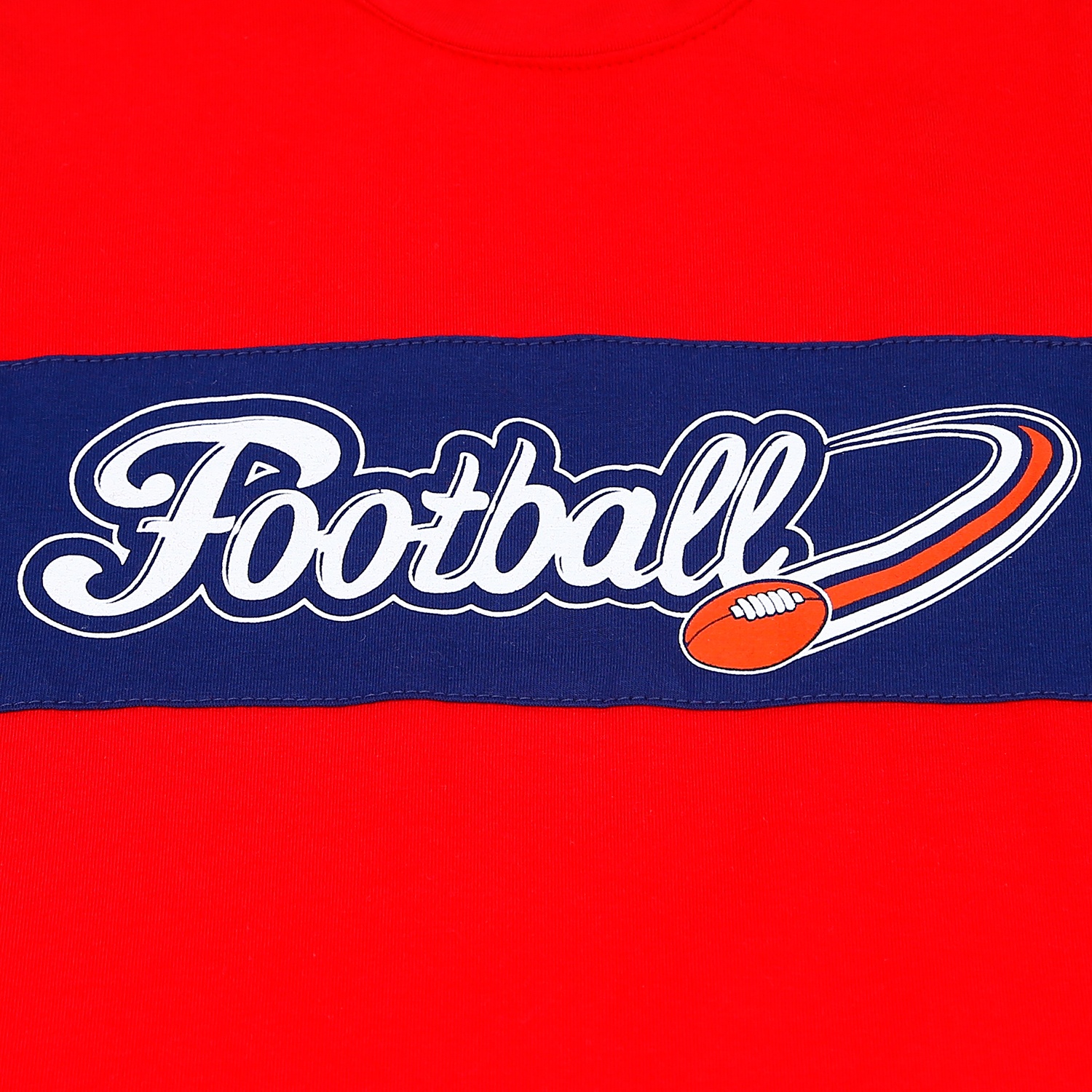 Bộ quần áo cộc tay thời trang bé trai KidsPlaza in họa tiết Football TT21H (Đỏ) hình 4