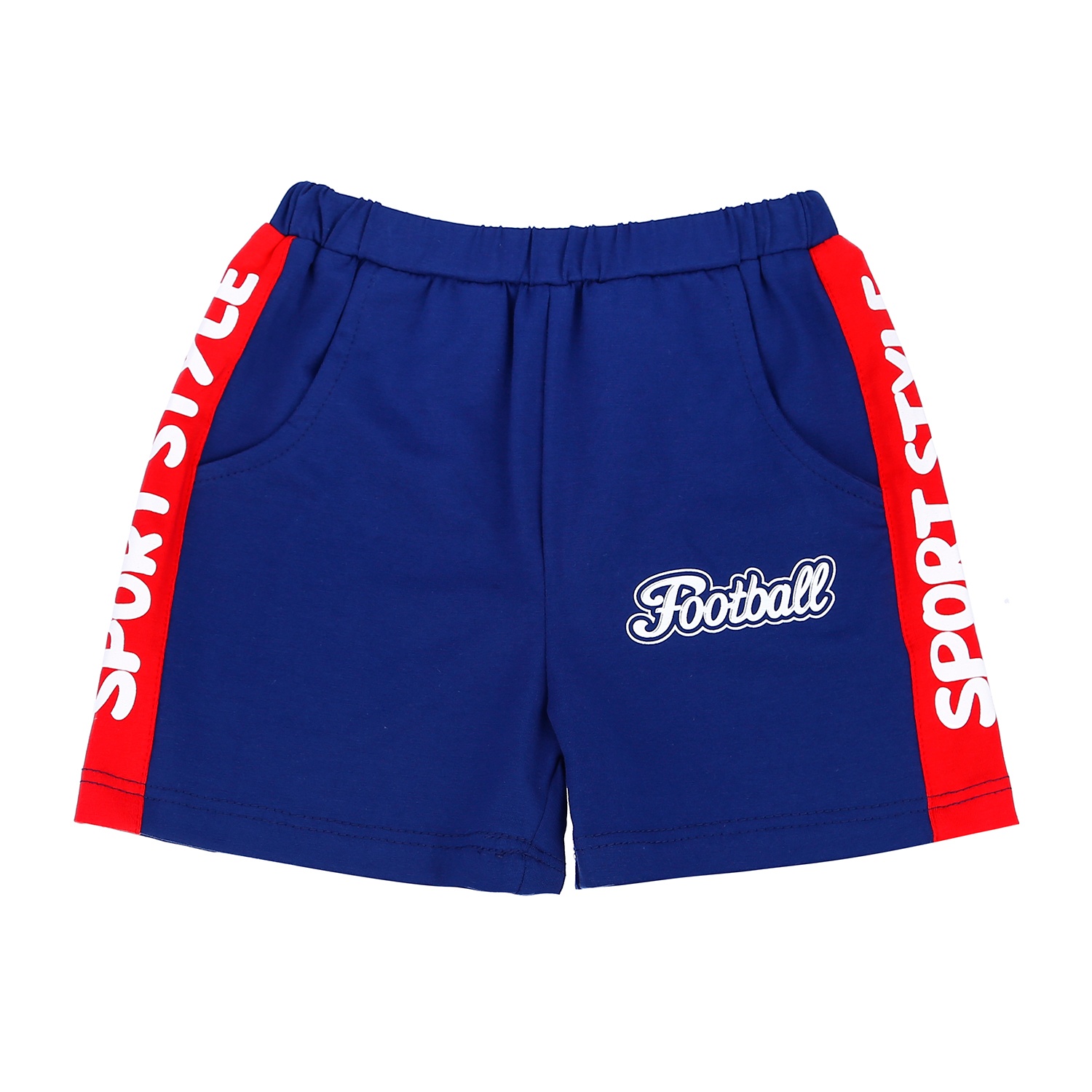 Bộ quần áo cộc tay thời trang bé trai KidsPlaza in họa tiết Football TT21H (Đỏ) hình 5