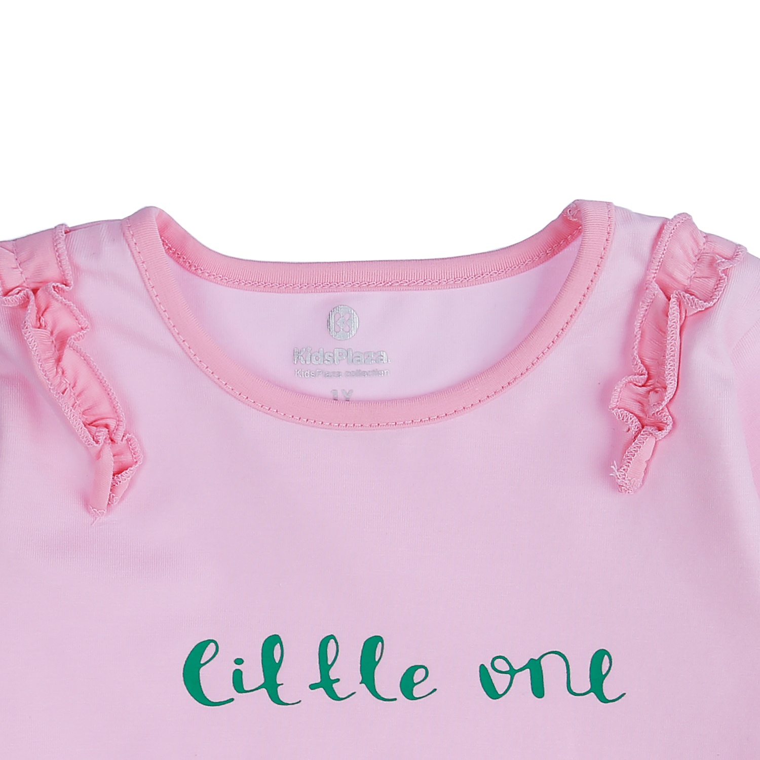 Bộ quần áo dài tay bé gái KidsPlaza in hình thỏ TT21T (Hồng) hình 3