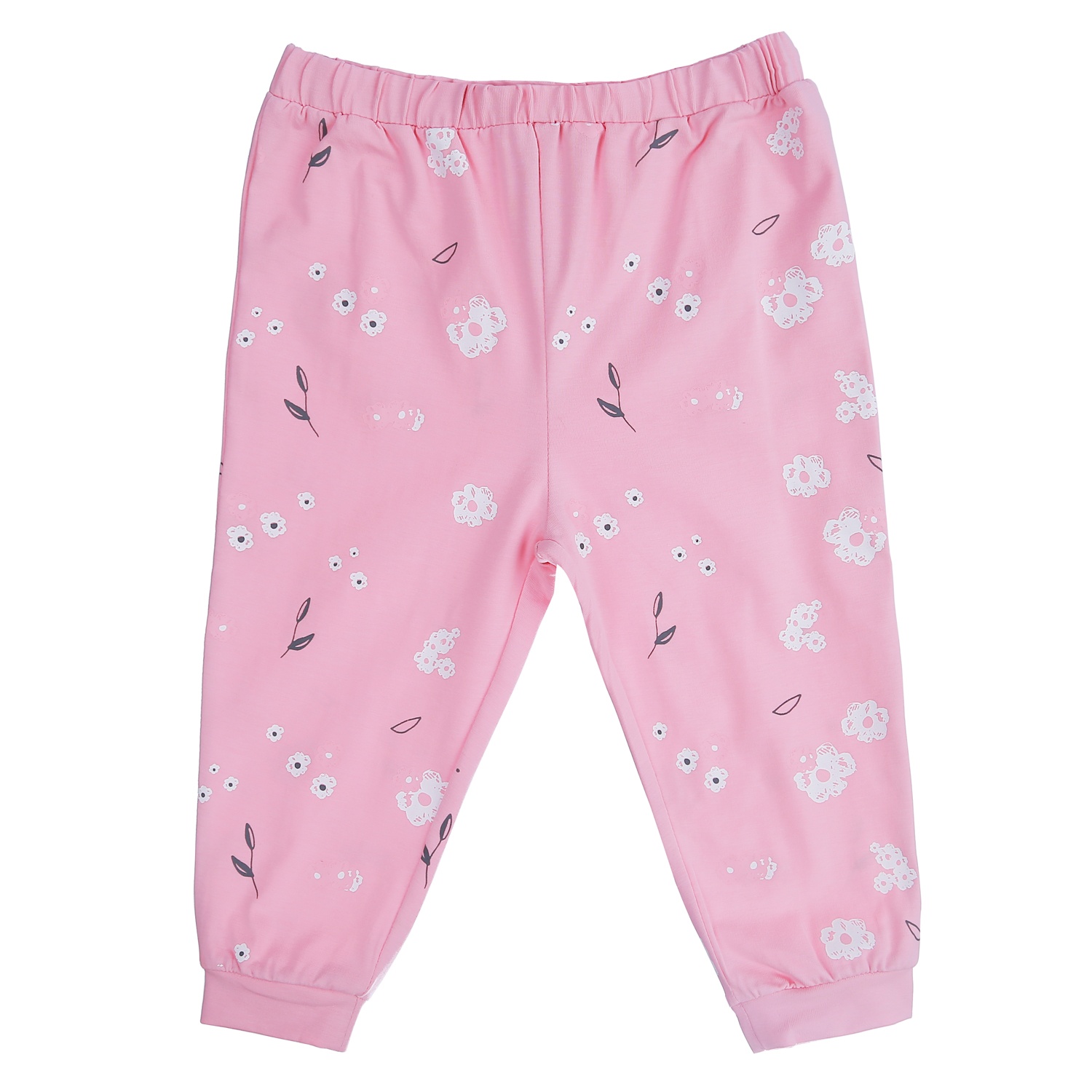 Bộ quần áo dài tay bé gái KidsPlaza in hình thỏ TT21T (Hồng) hình 6