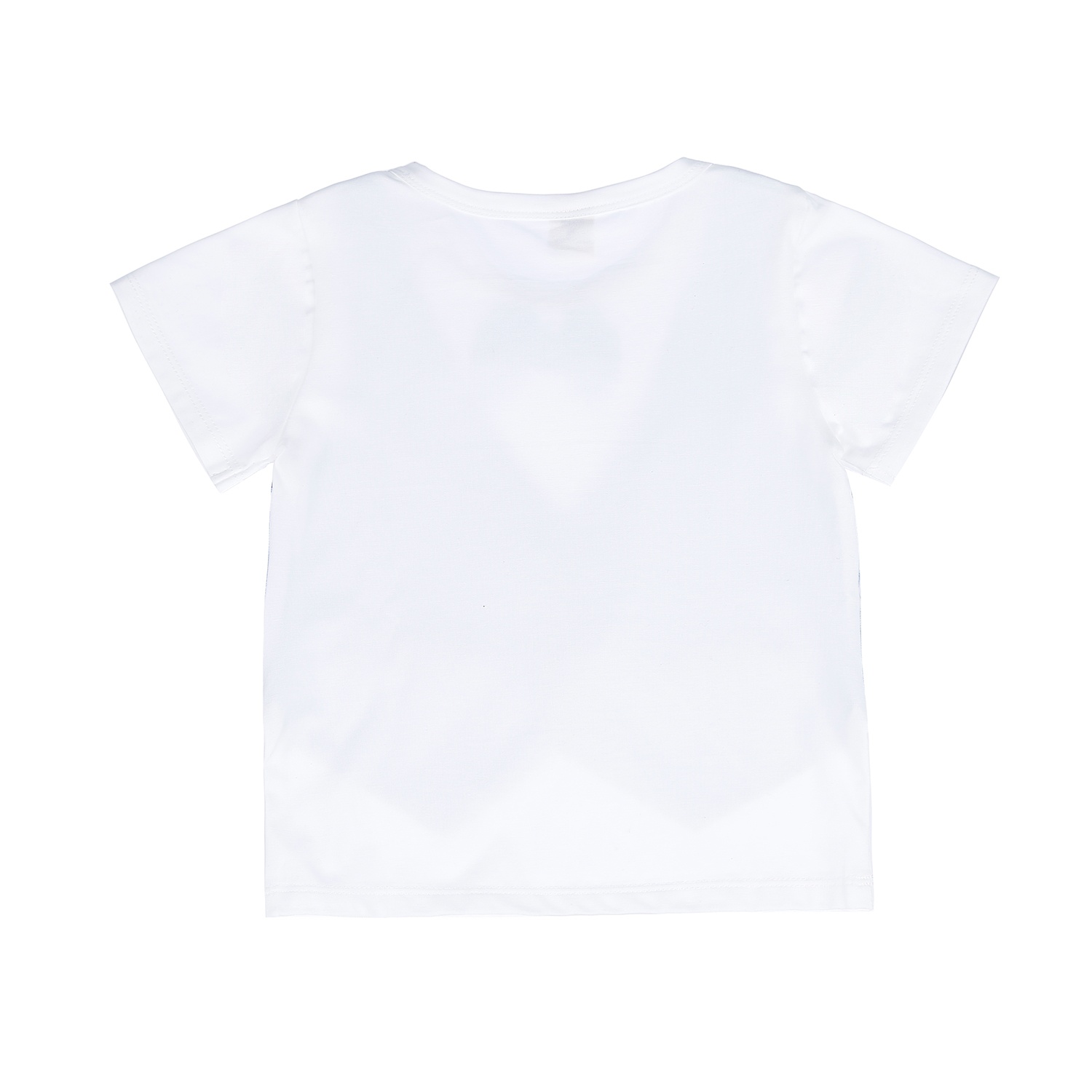 Bộ quần áo Gile kẻ sọc cộc tay bé trai KidsPlaza M21H (Xanh) hình 5