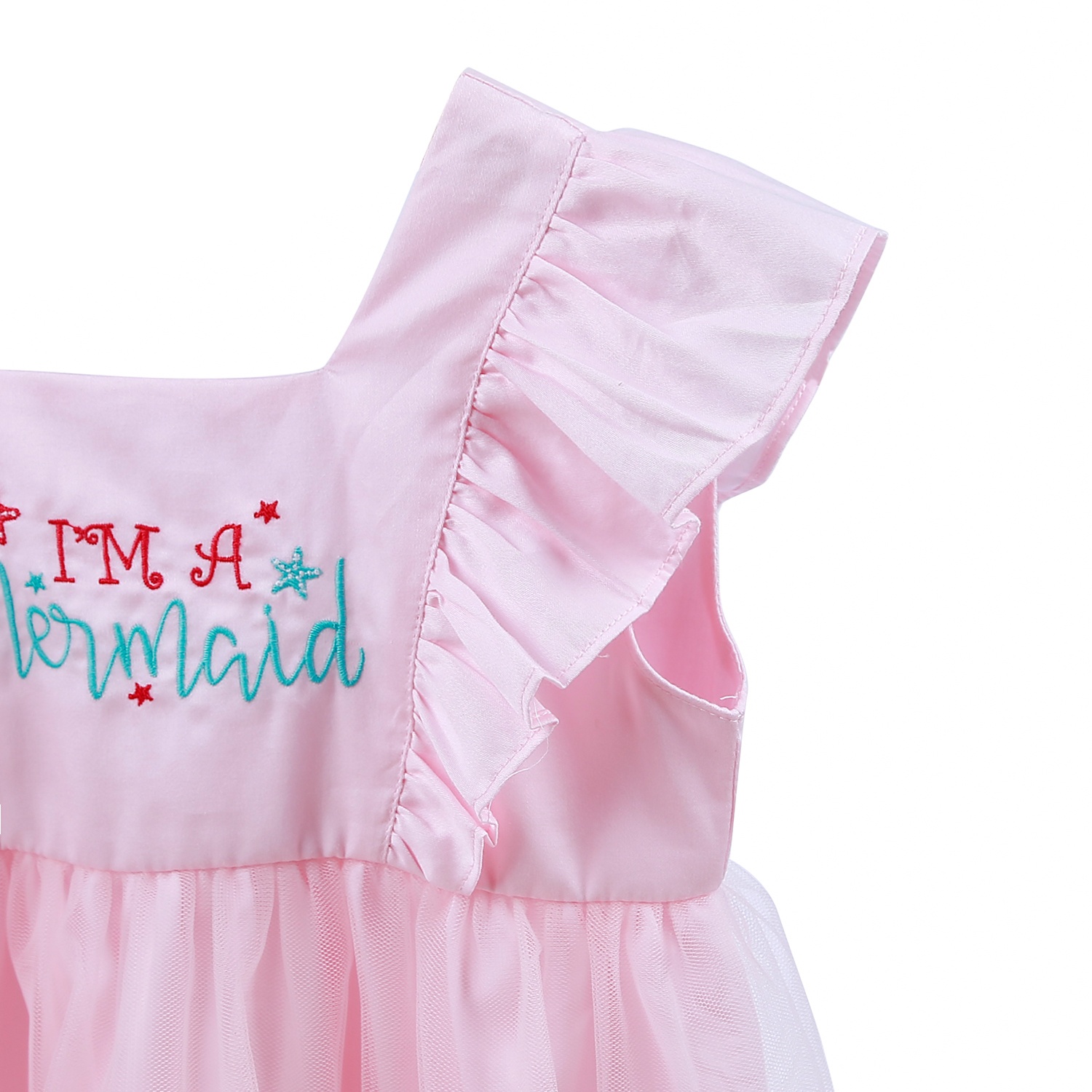 Bộ váy sát nách bé gái cánh tiên KidsPlaza BH21H (Hồng) hình 3