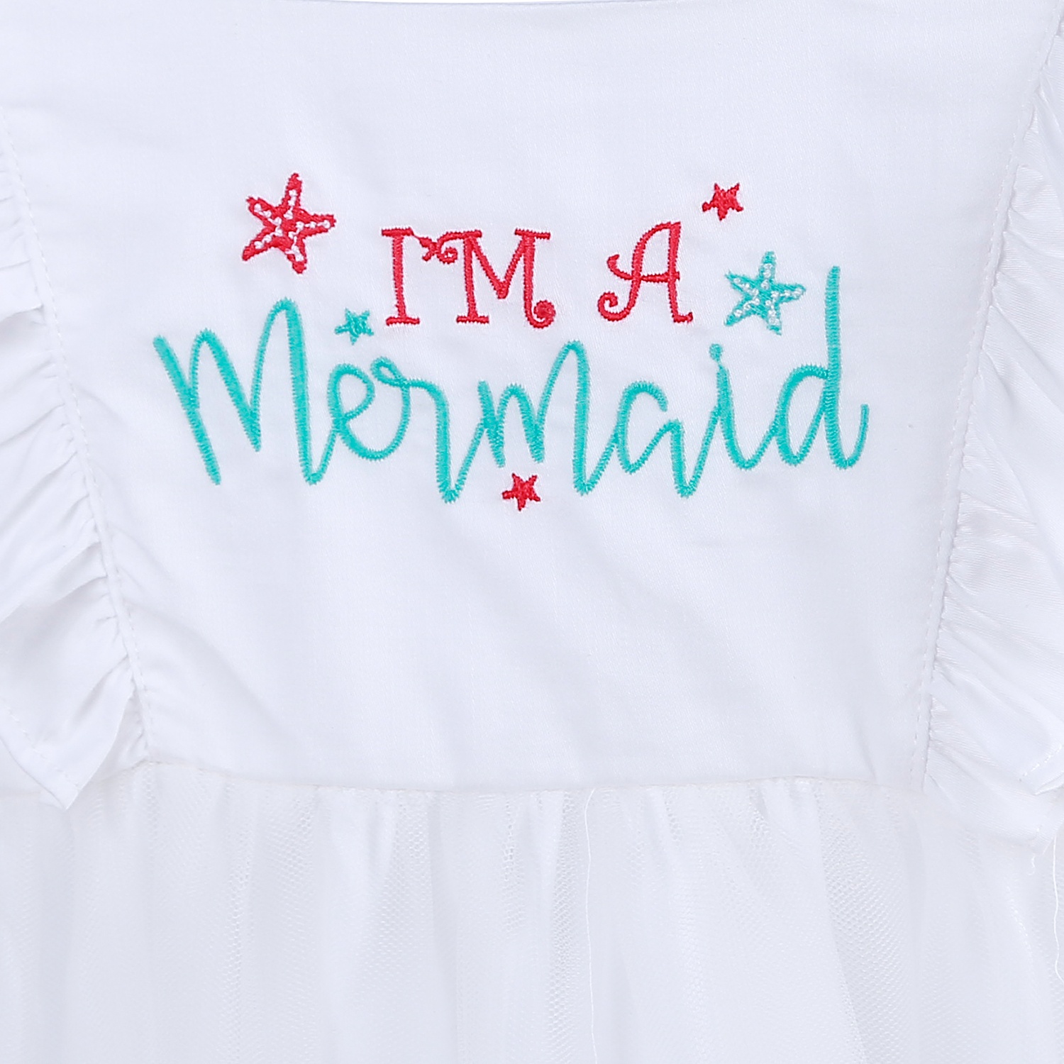 Bộ váy sát nách bé gái cánh tiên KidsPlaza BH21H (Trắng) hình 4