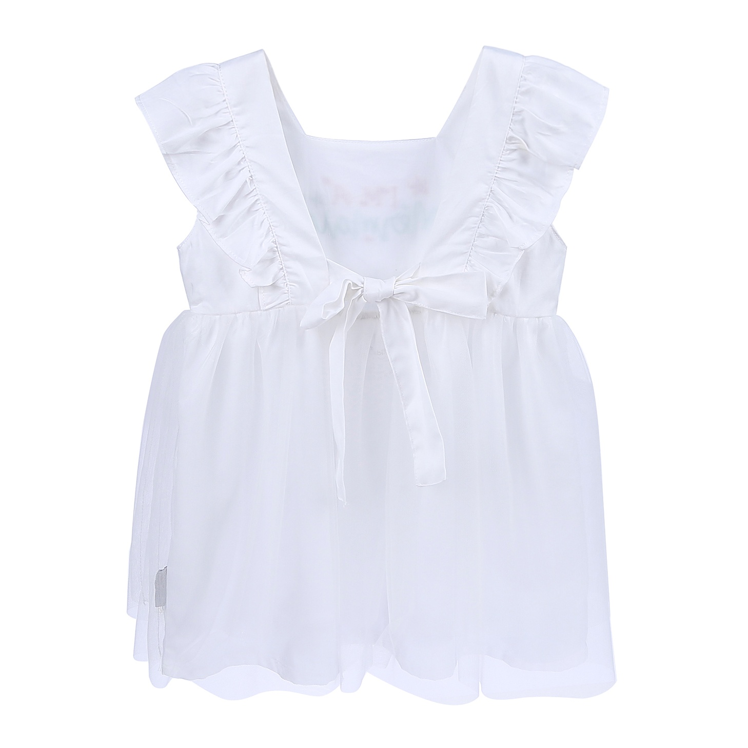 Bộ váy sát nách bé gái cánh tiên KidsPlaza BH21H (Trắng) hình 5