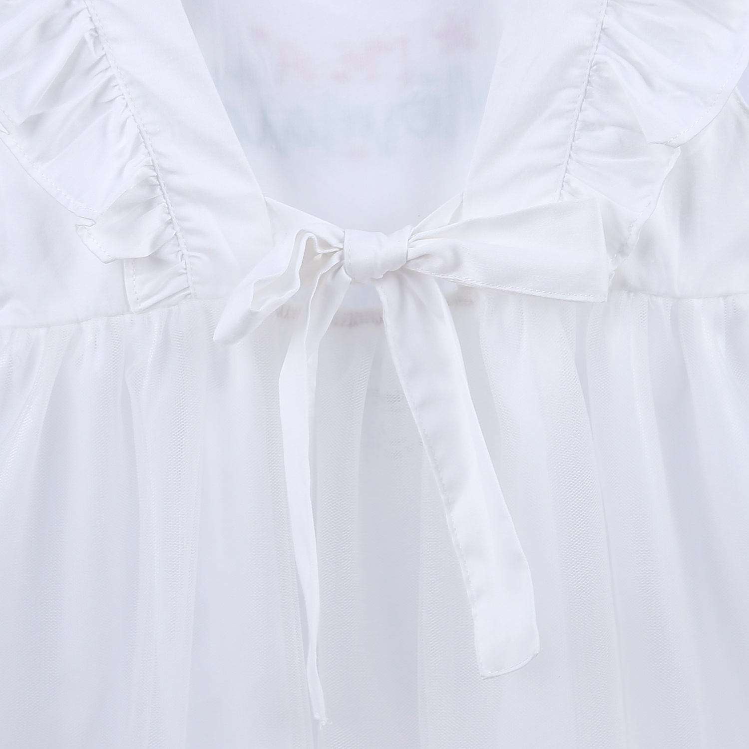 Bộ váy sát nách bé gái cánh tiên KidsPlaza BH21H (Trắng) hình 6