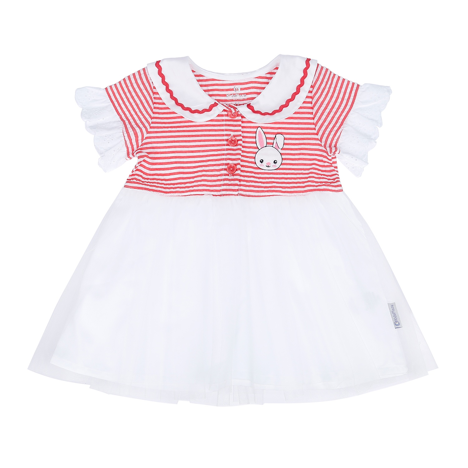 Váy thời trang bé gái KidsPlaza thêu hình Thỏ BH21H hình 1