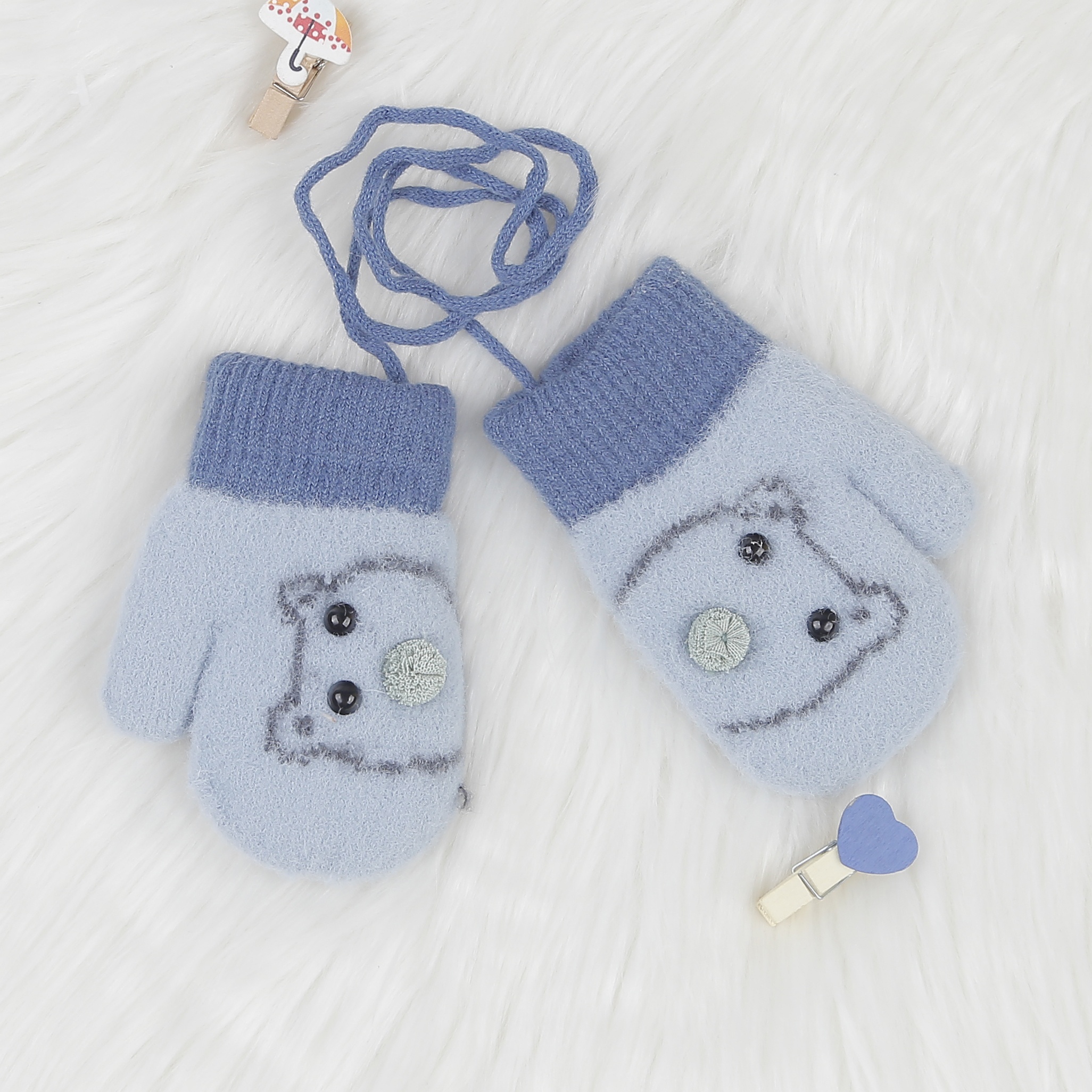 Găng tay len cho bé KidsPlaza 22K-G01 hình 1