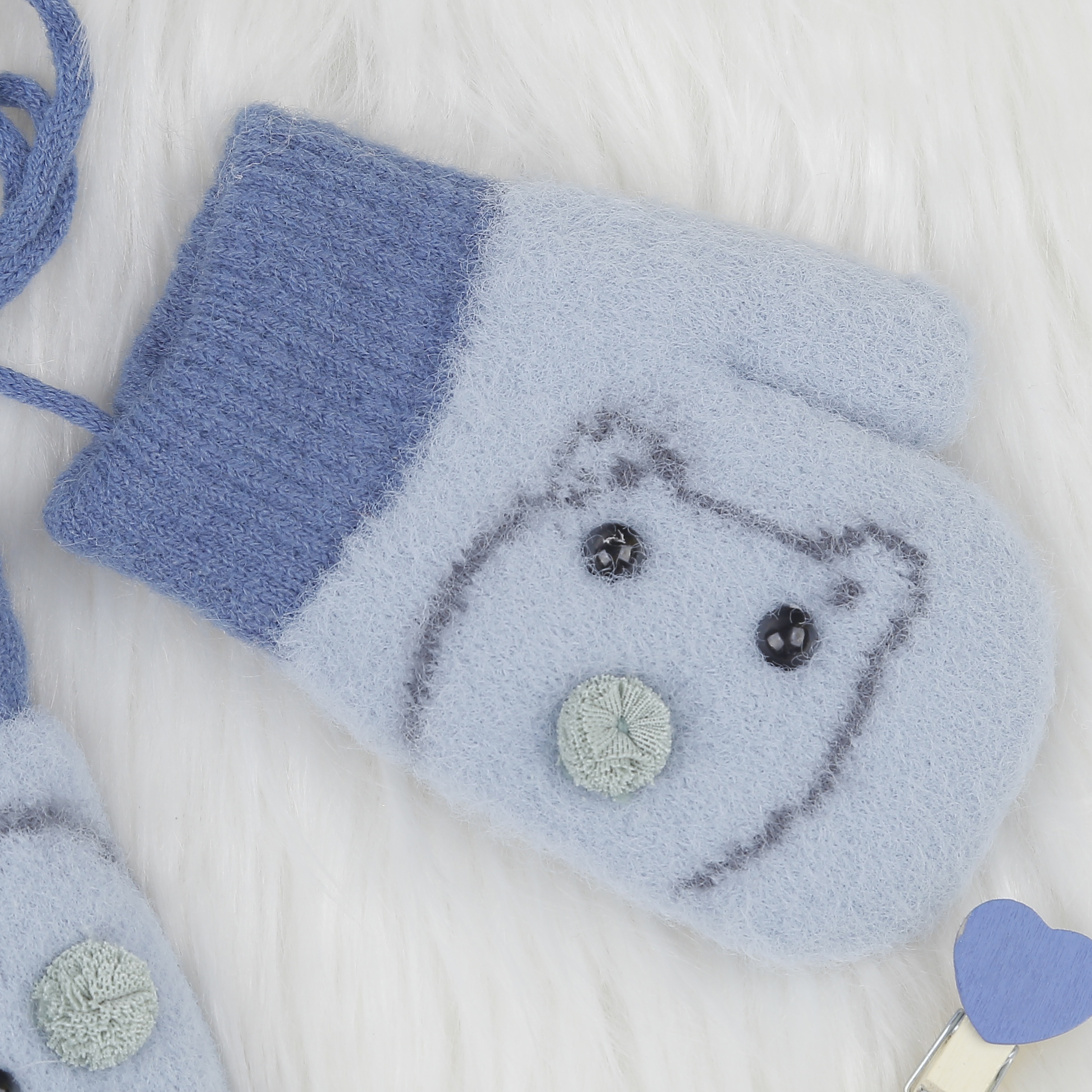 Găng tay len cho bé KidsPlaza 22K-G01 hình 3