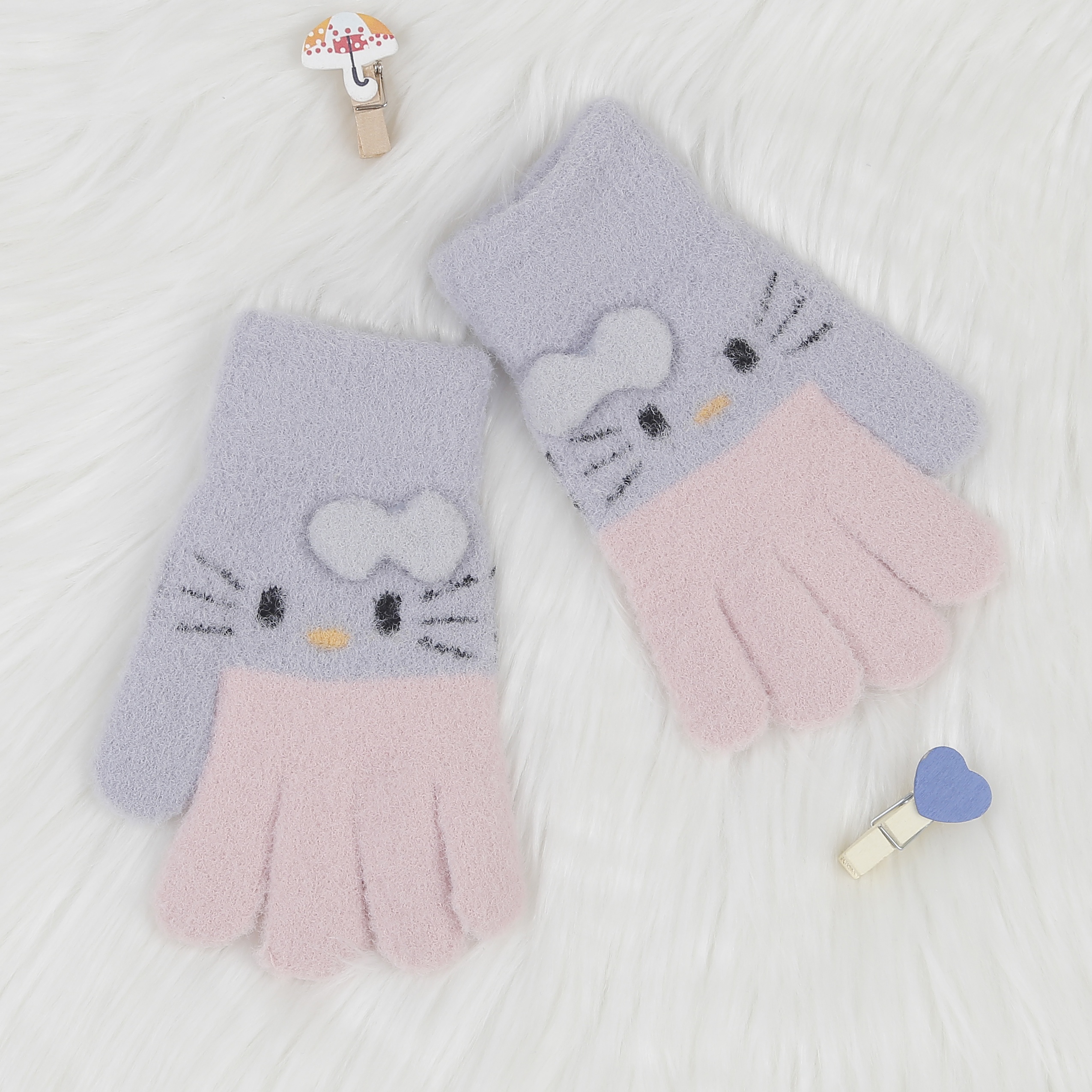 Găng tay len cho bé KidsPlaza 22K-G04 hình 1