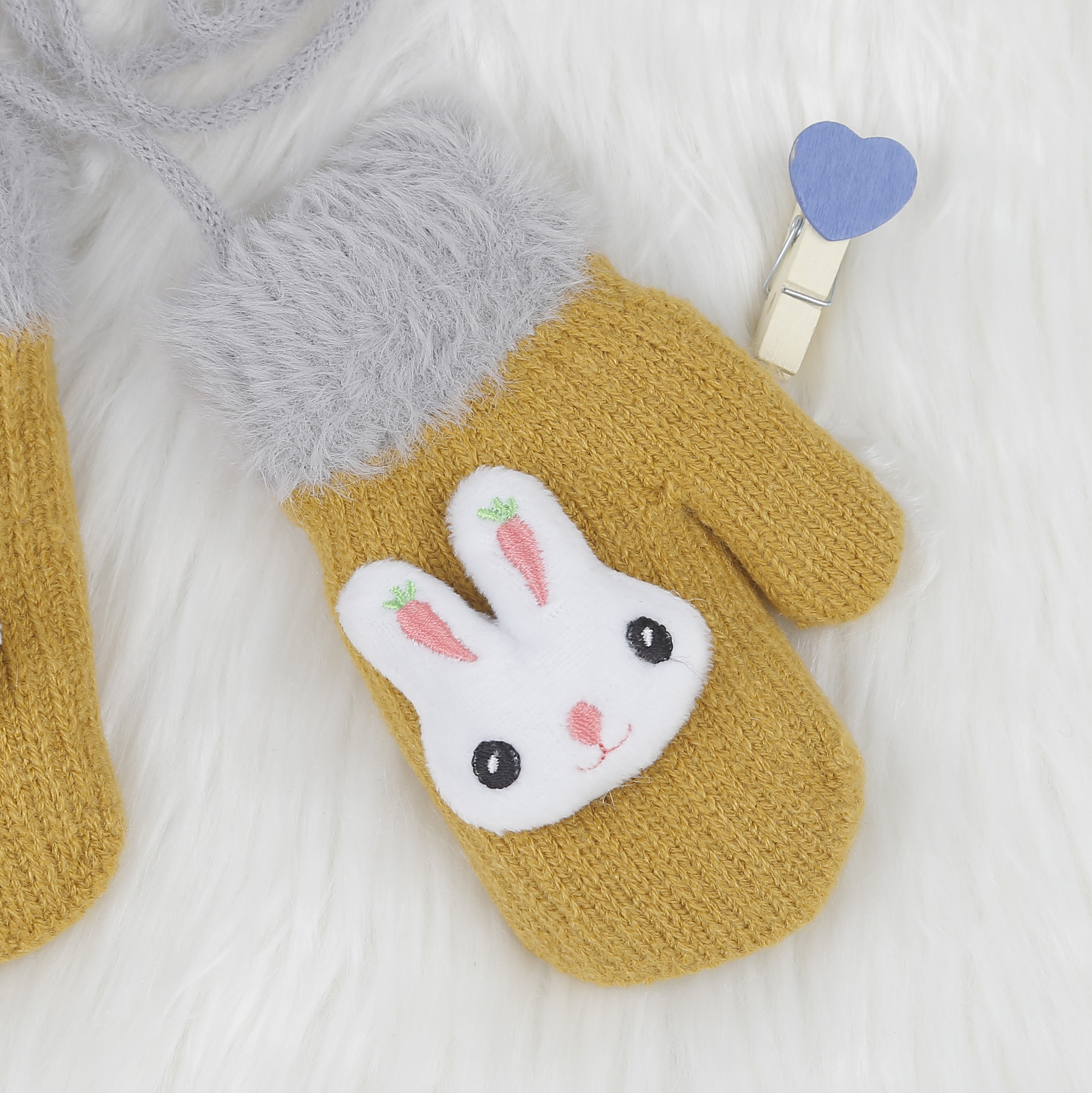 Găng tay len cho bé KidsPlaza 22K-G05 hình 2