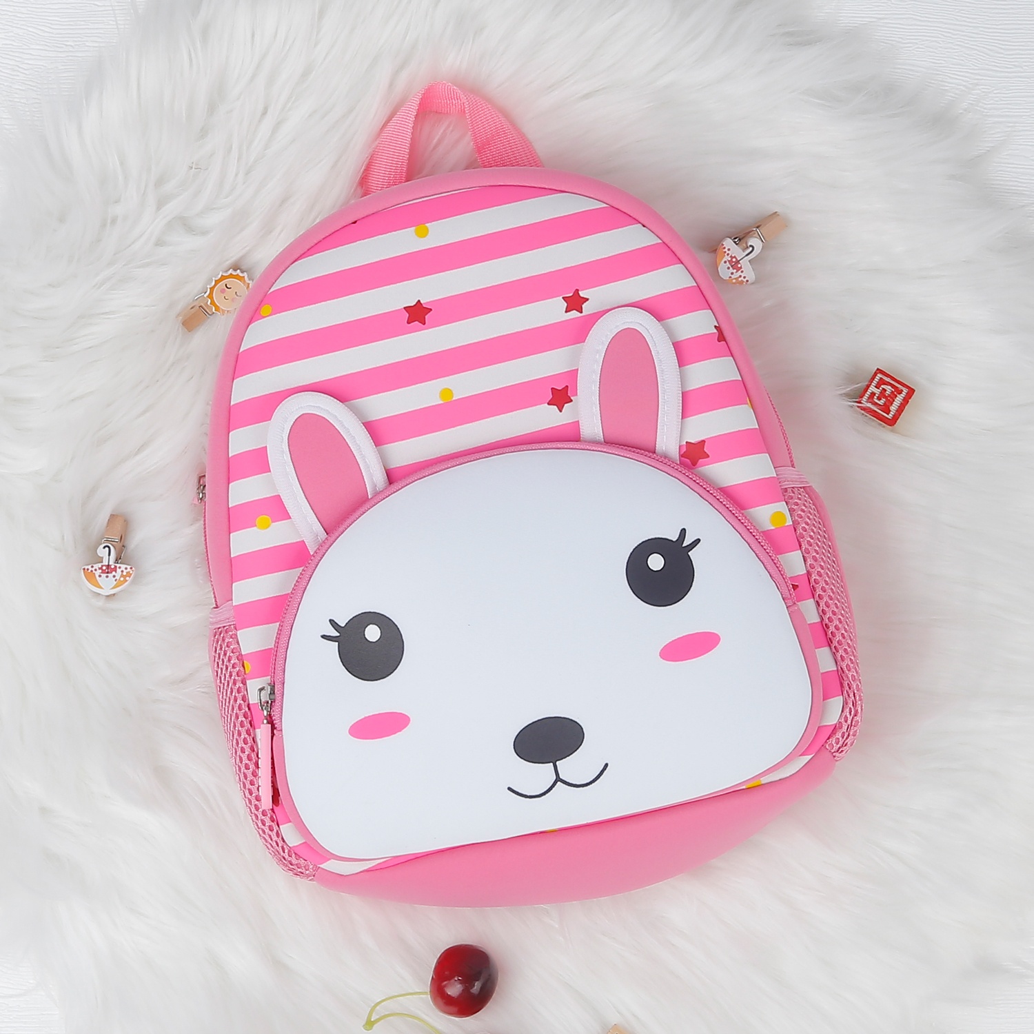 Balo cho bé hình thỏ hồng Tochang AC22  hình 1