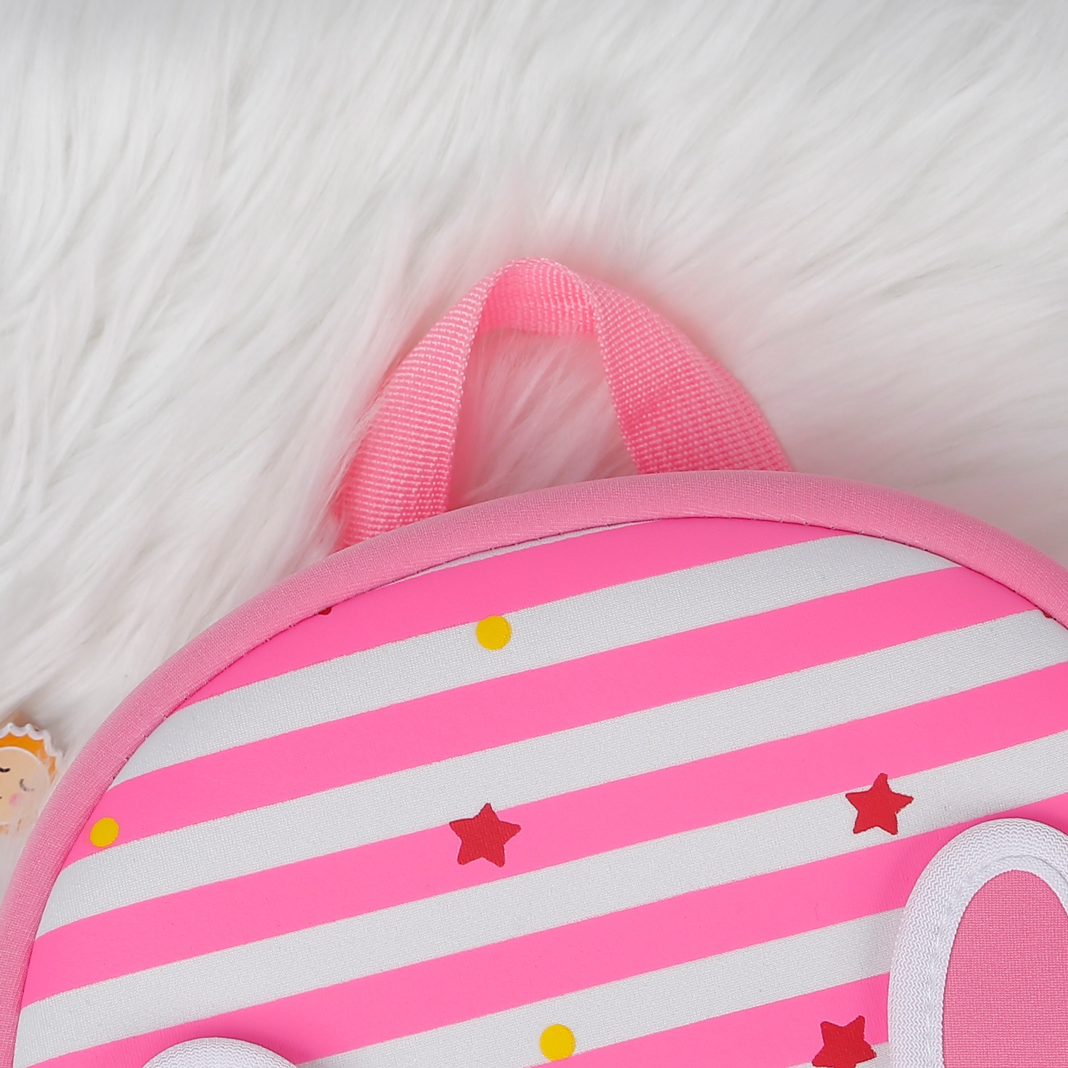 Balo cho bé hình thỏ hồng Tochang AC22  hình 2