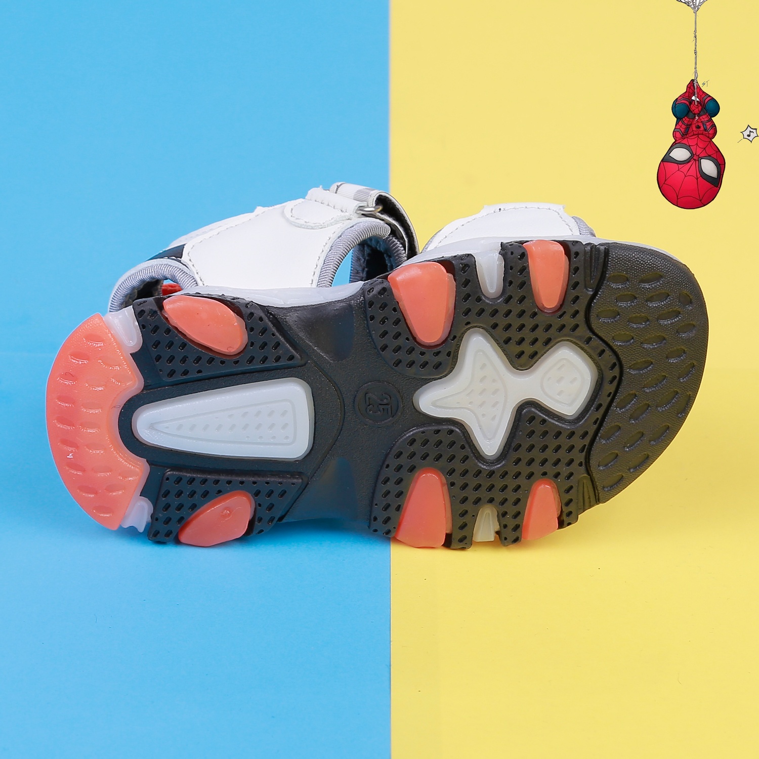 Dép sandal bé trai có đèn KidsPlaza 22K-FS2 Spiderman hình 7