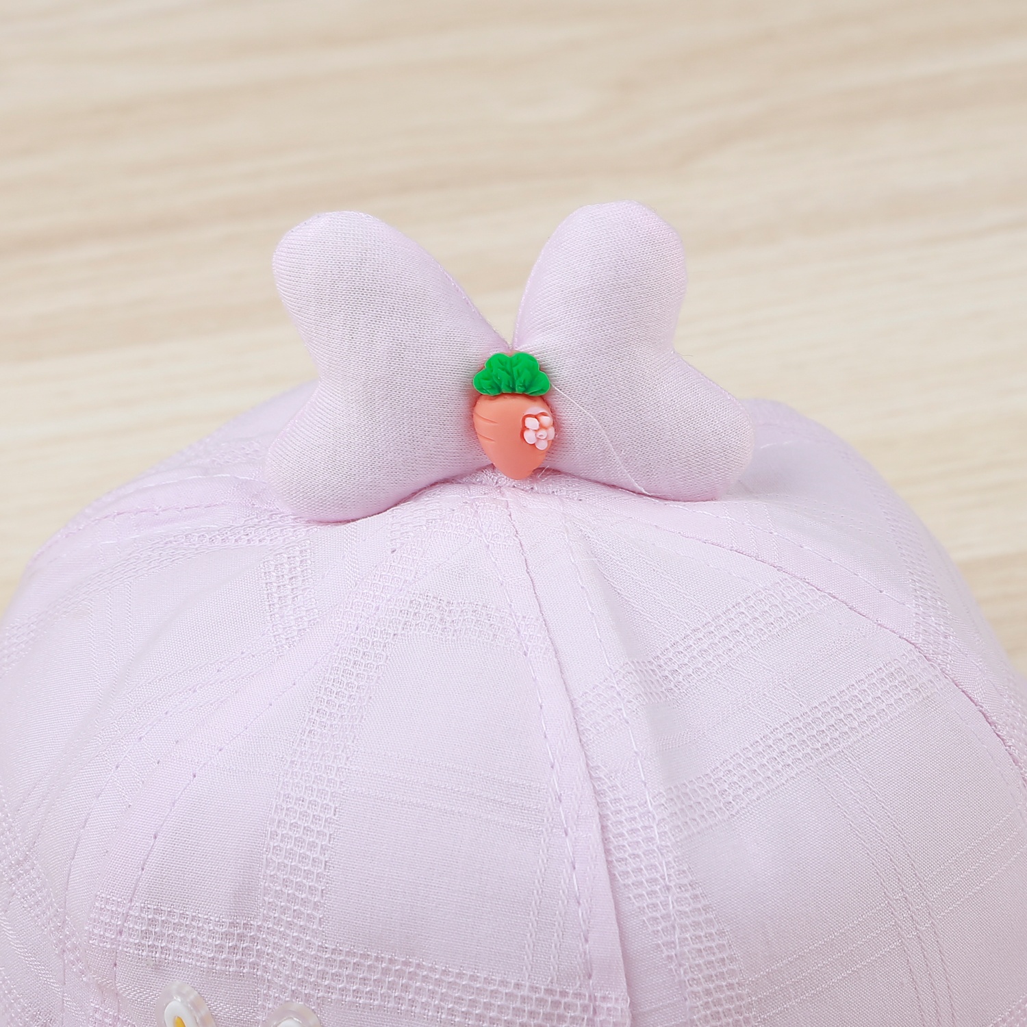 Mũ vành thắt nơ KidsPlaza 22K-H06 (Hồng) hình 3