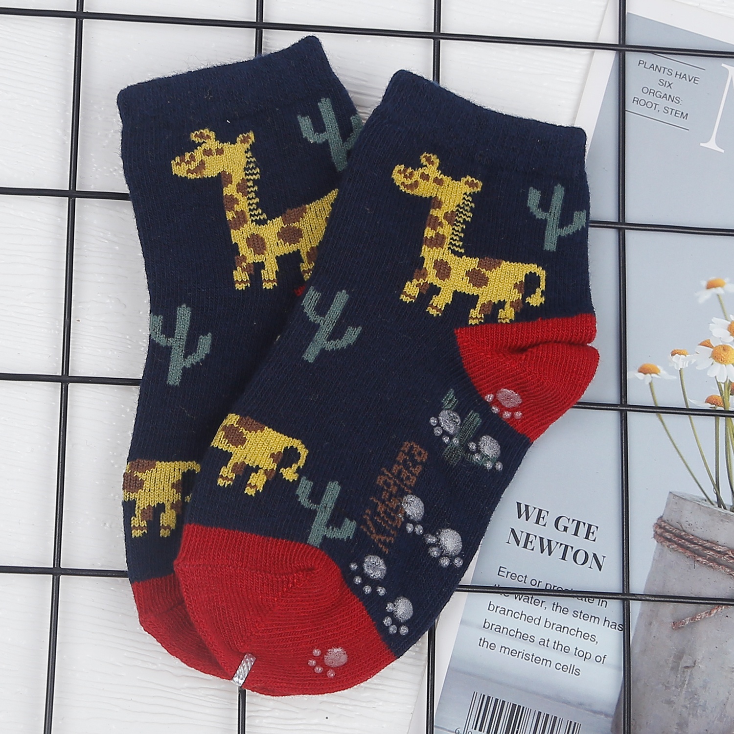 Set 3 tất bé trai in hình thú KidsPlaza K15 DK22 hình 4
