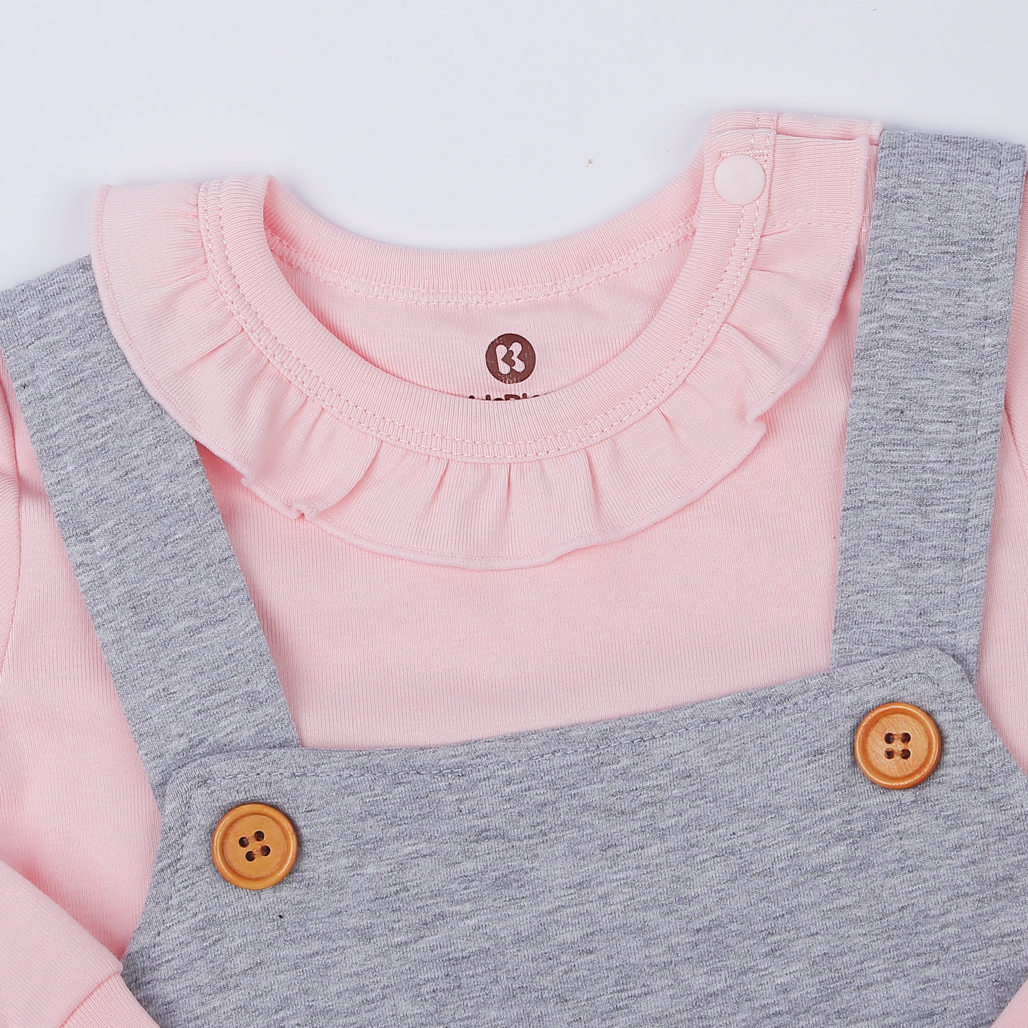 Set yếm bé gái KidsPlaza in cánh tim HN22T  hình 4