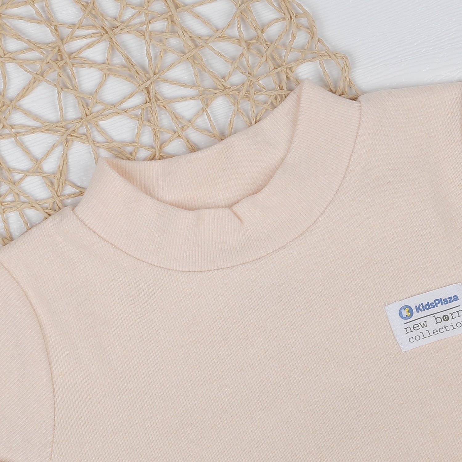 Áo nhung cổ 3 phân KidsPlaza in thú HN22D (Be) hình 2