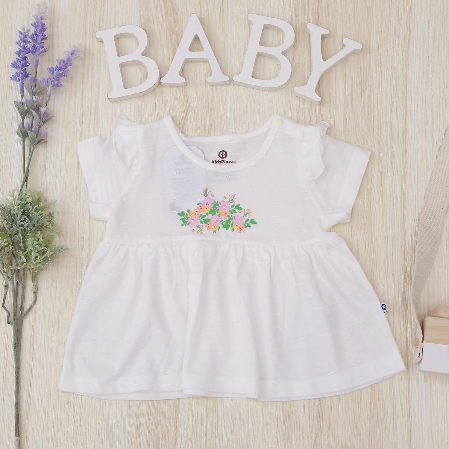 Bộ quần áo bé gái kèm tuban Kids Plaza HN21H hình 2