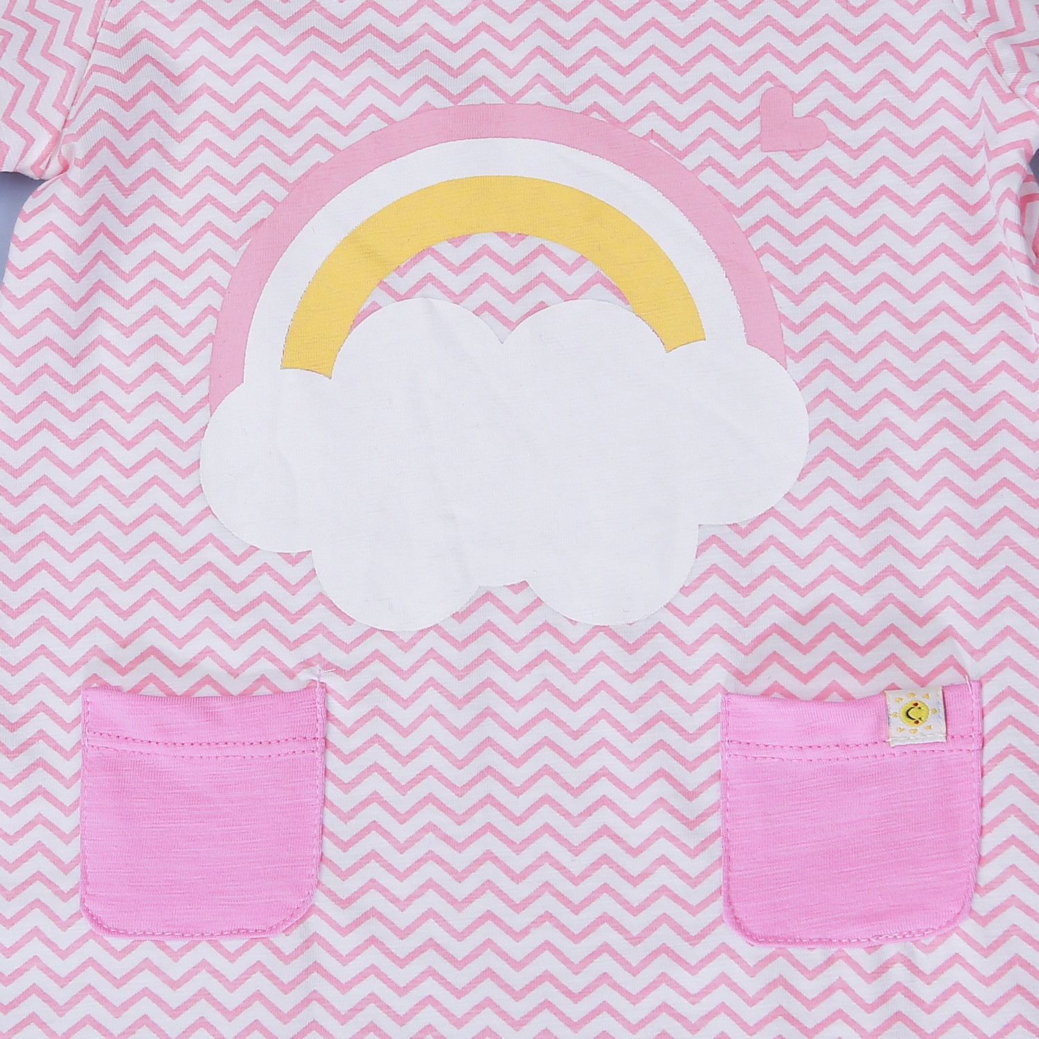 Váy áo bé gái in hình mặt trời KidsPlaza M21H (Hồng)  hình 3