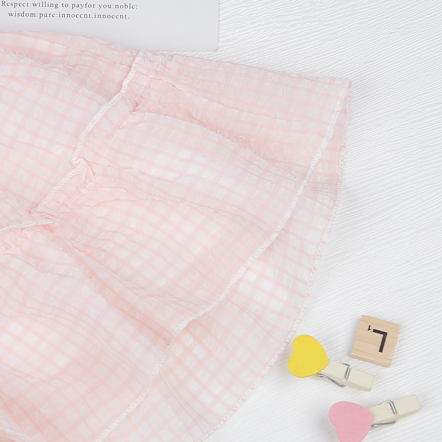 Váy bé gái dài tay Kidslaza in Happy hồng AT22T hình 5