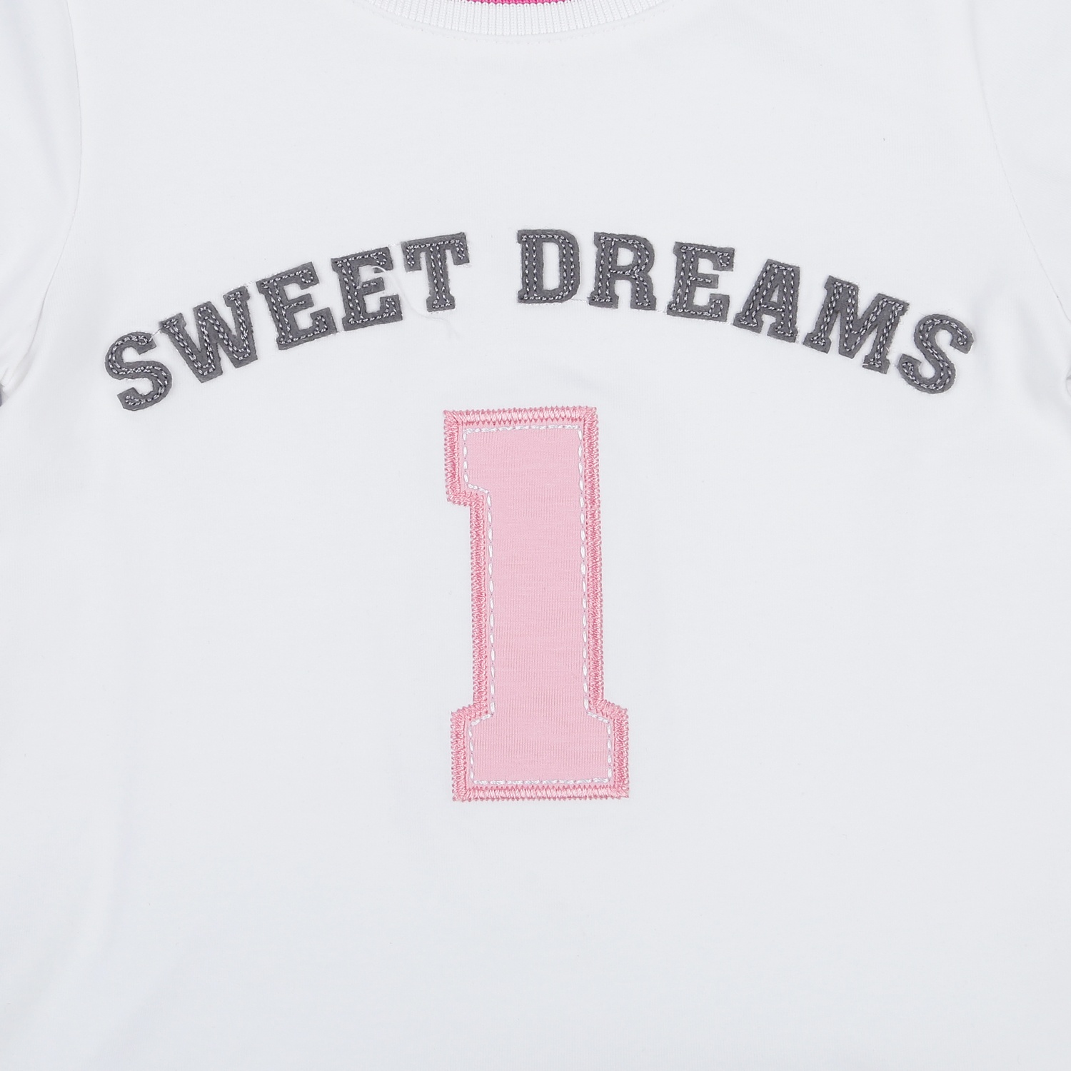 Váy bé gái KidsPlaza thêu số 1 TT22H (Trắng) hình 3