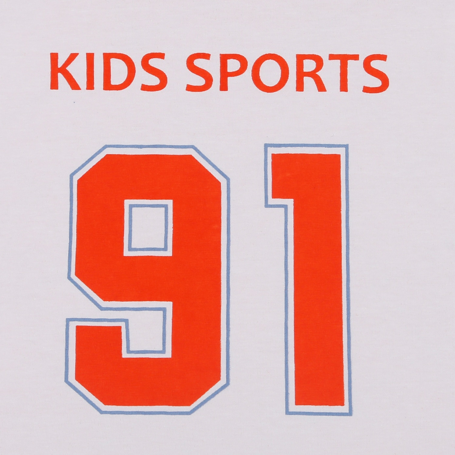 Bộ quần áo bé trai dài tay KidsPlaza in số 91 M22T (Đỏ) hình 3