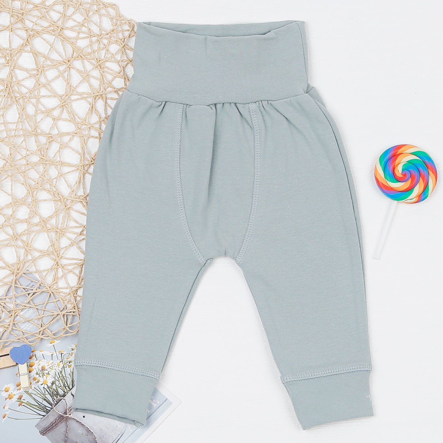 Bộ quần áo bé trai cài giữa KidsPlaza kẻ nét đứt ND22D hình 6