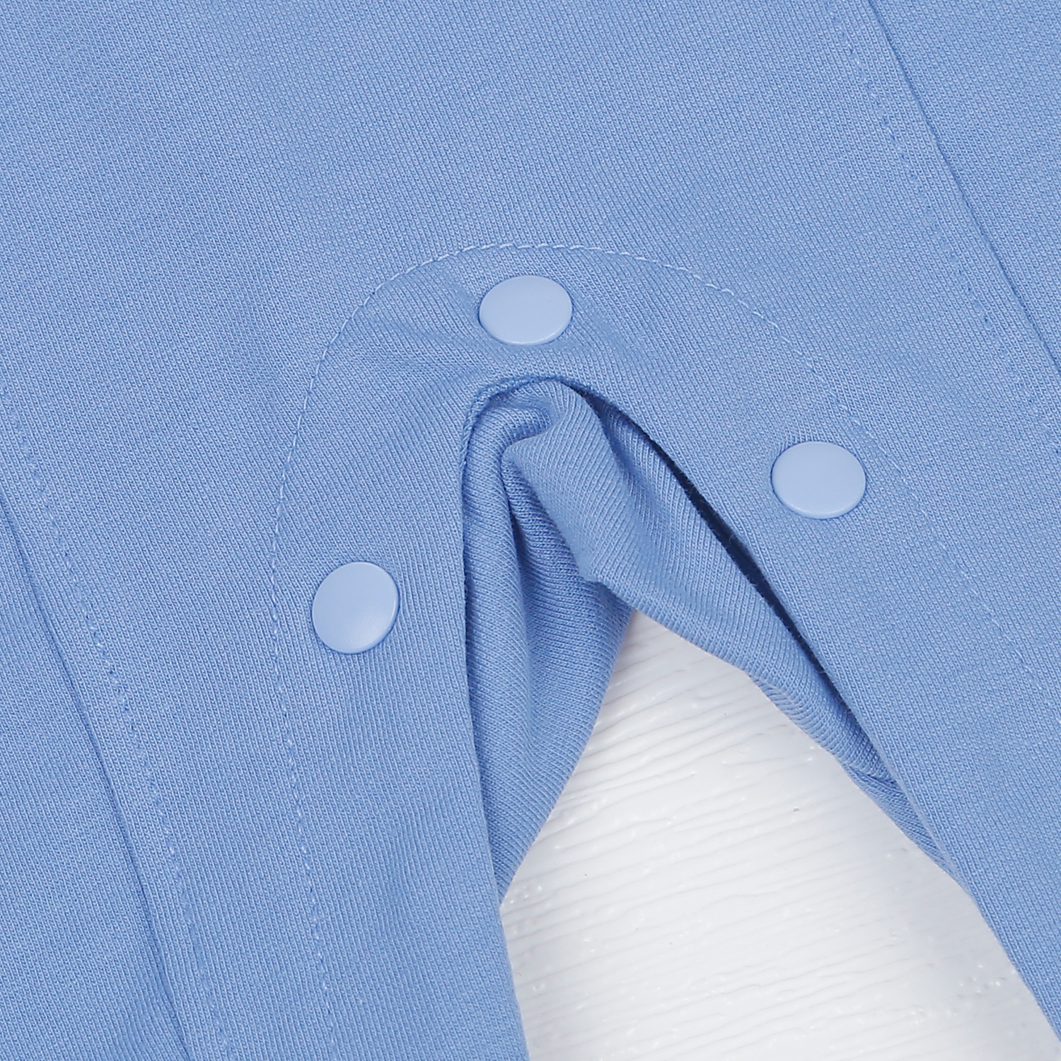 Set yếm bé trai KidsPlaza in gấu kẻ xanh HN22T hình 5